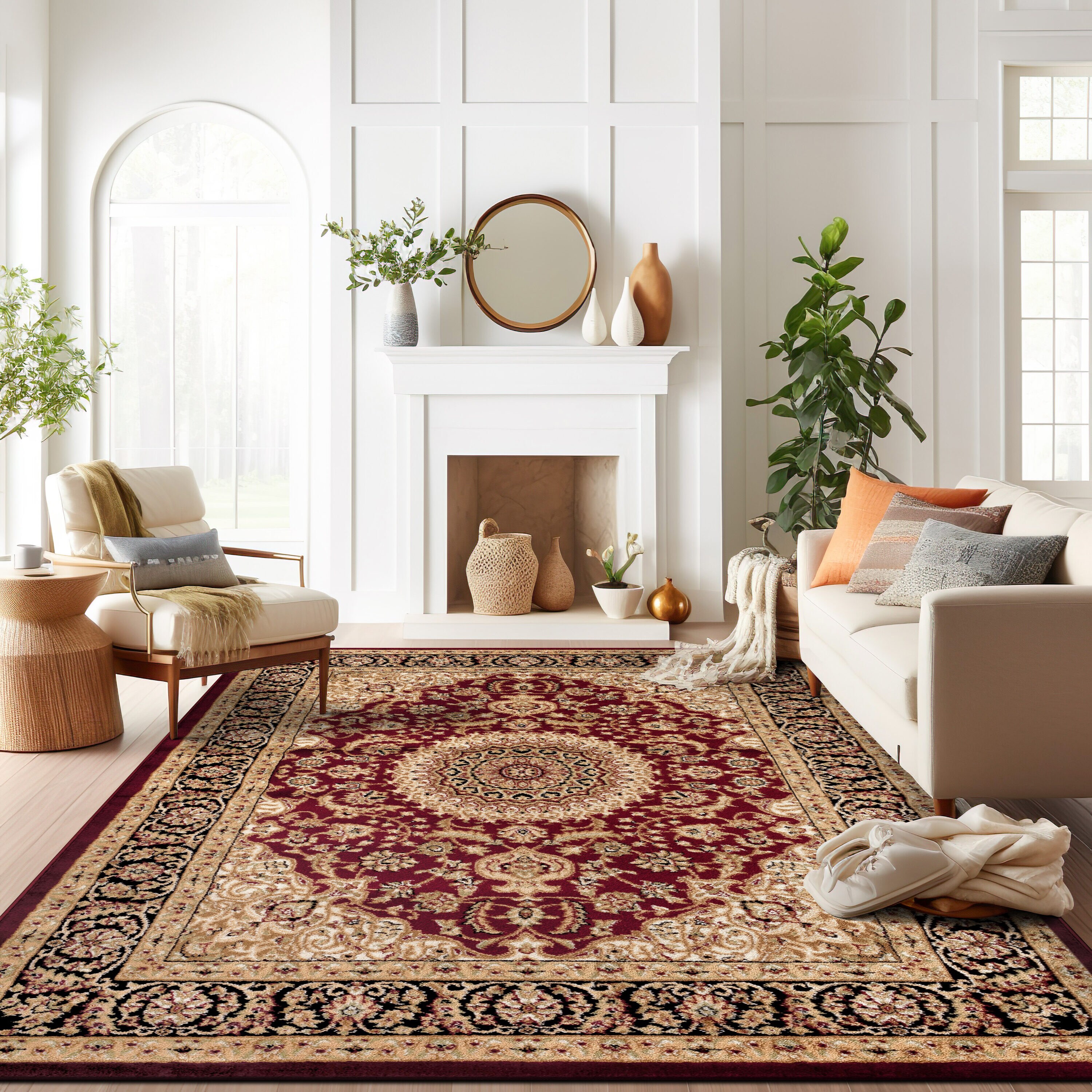 World Rug Gallery 101 BURG 5X8 rugs - View #7
