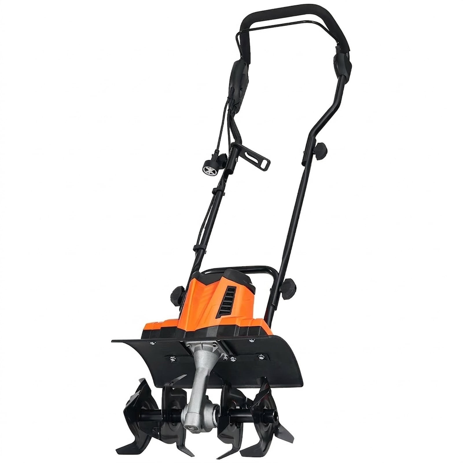 GIVIMO - 10-Amp 14-in Tilling Width Corded Electric Cultivator Tiller with 3.94-in Tilling Depth ...