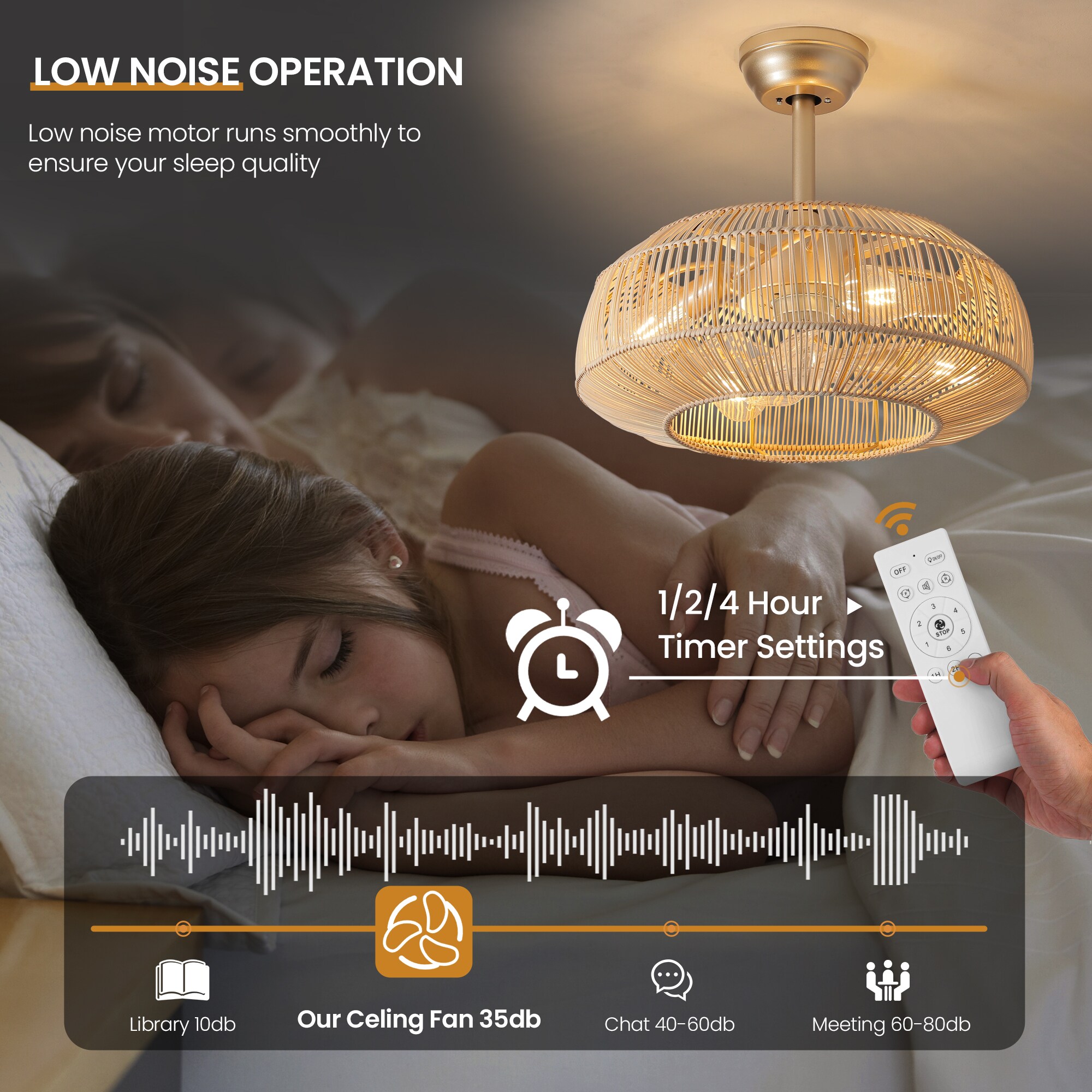 KAISITE 8106CF-04CR-CH Ceiling-Fans - View #12