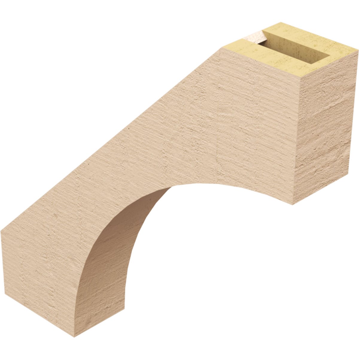 Ekena Millwork BRCUR03X16X16WTLRCPR braces - View #6