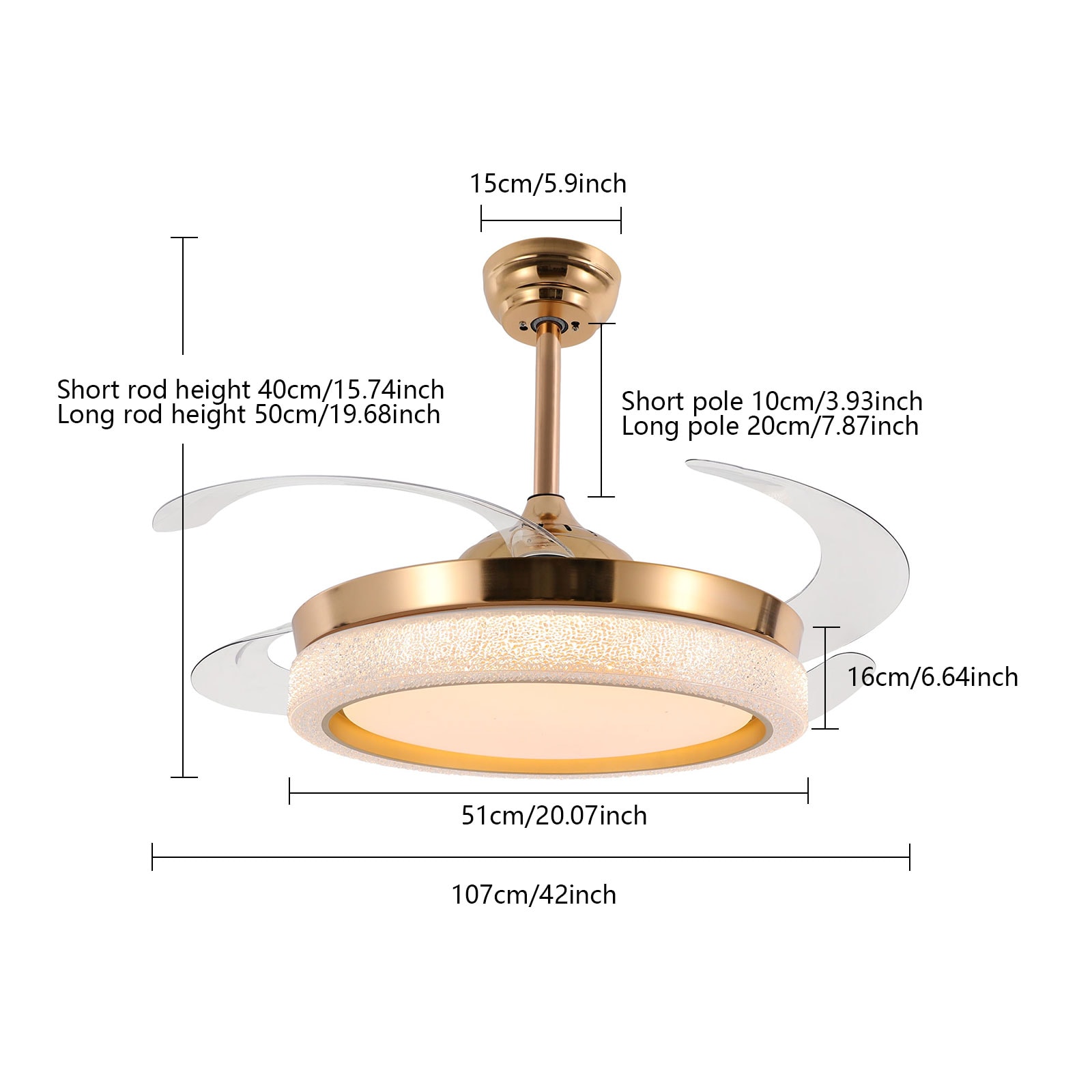 Oukaning JZUCOD-018600US Ceiling-Fans - View #4