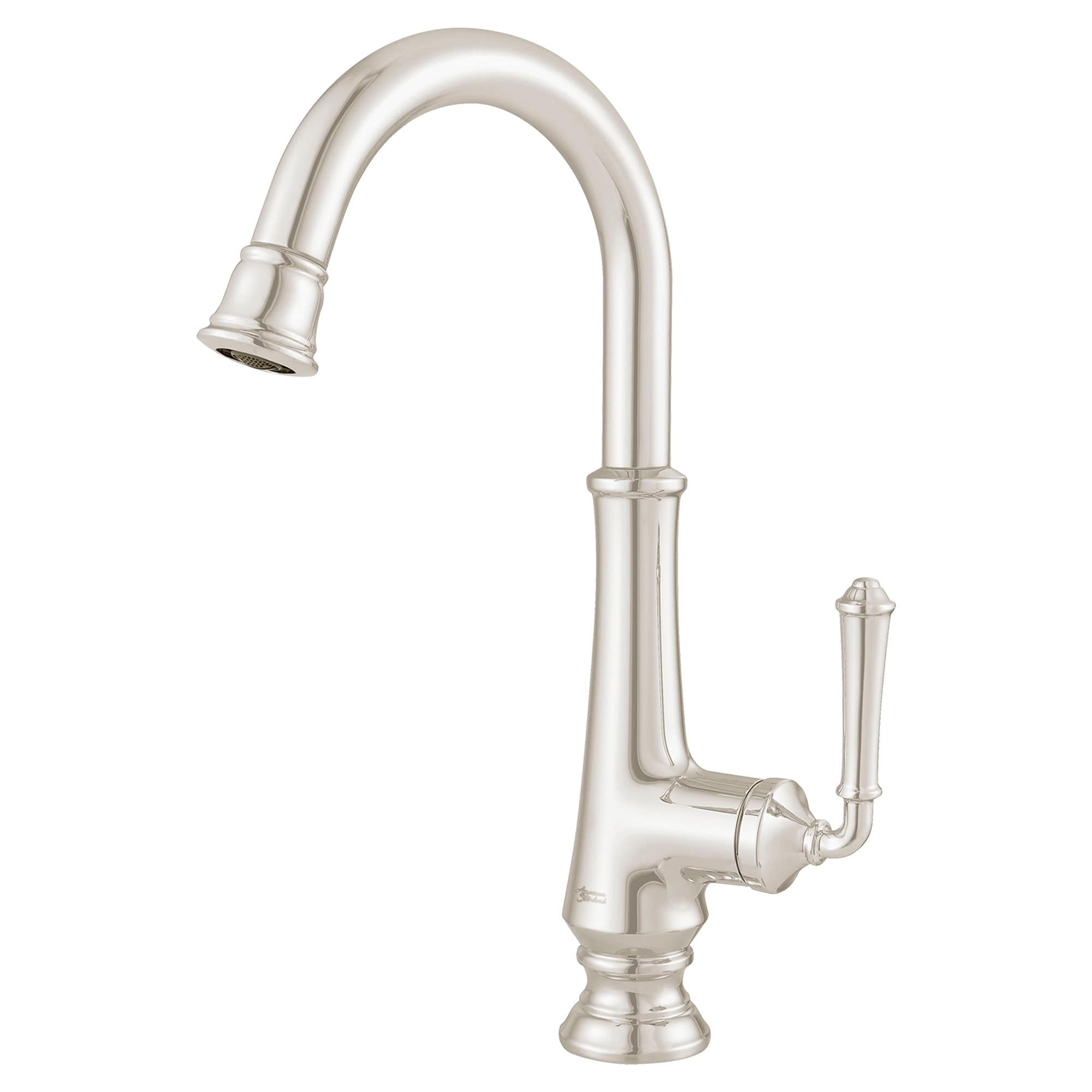 American Standard Delancey Brushed Nickel Double Handle Pull-down ...