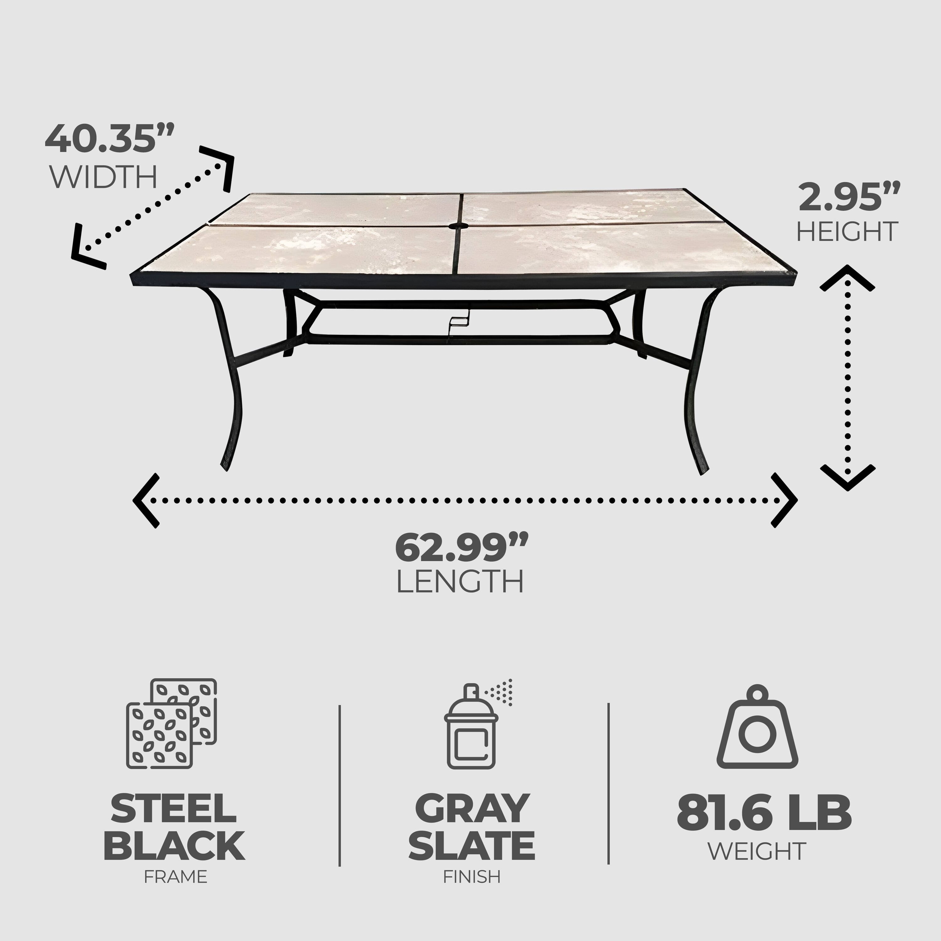 Four Seasons Courtyard 396141 Patio-Tables - View #2