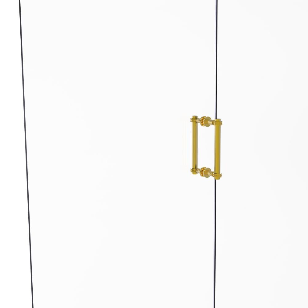 Allied Brass 404D-8BB-PB Polished brass 8-Inches Hinged shower door Handle