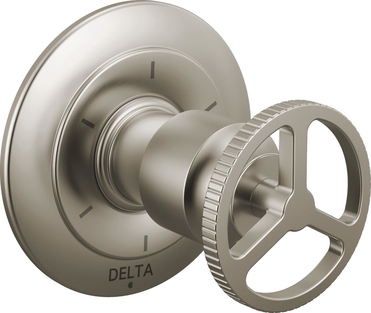 Delta T11958-SS Trinsic Stainless 3.5-in Universal Bathtub/Shower Diverter 4.4-in -ID