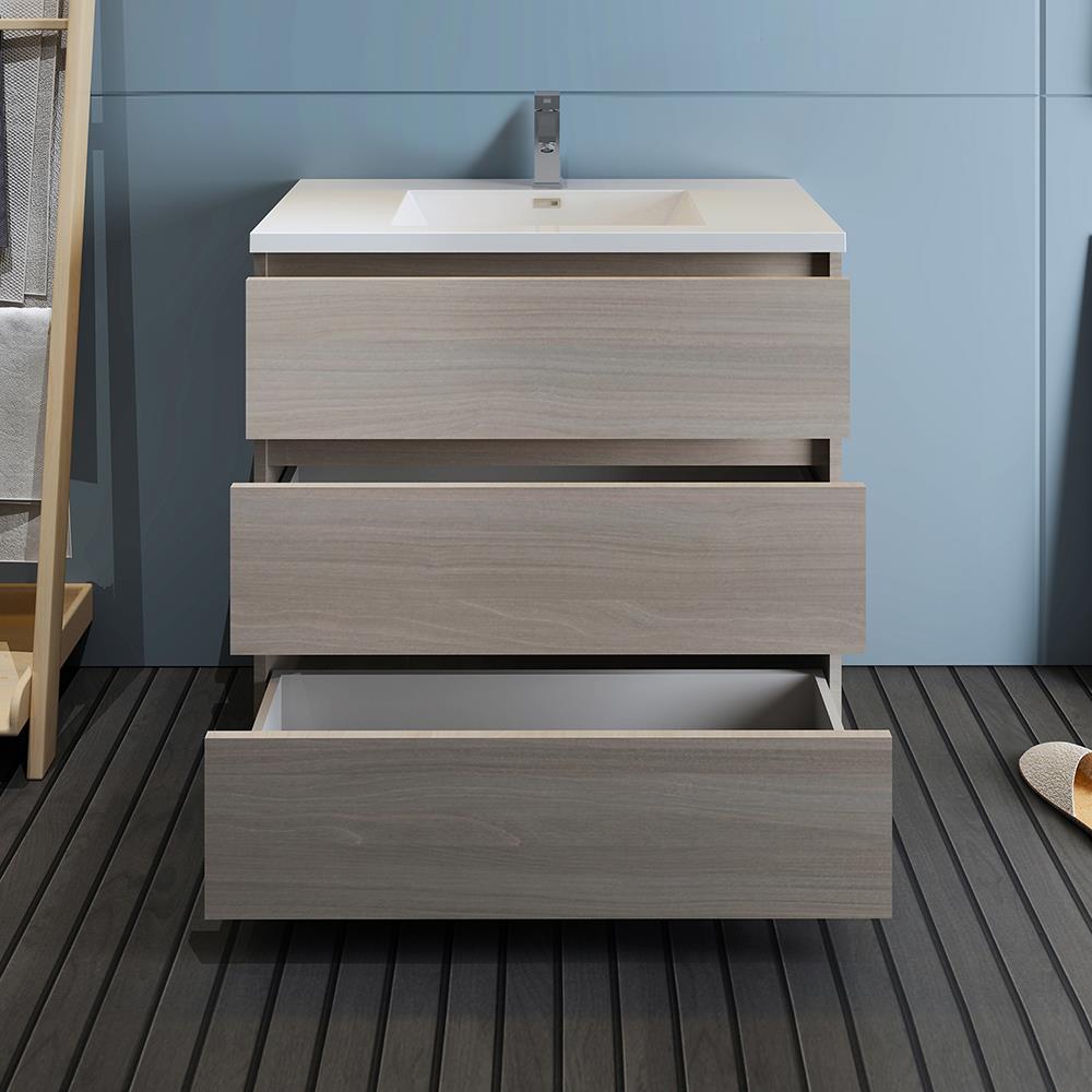 Fresca FCB9336MGO-I Bath-Vanity-Combo - View #5