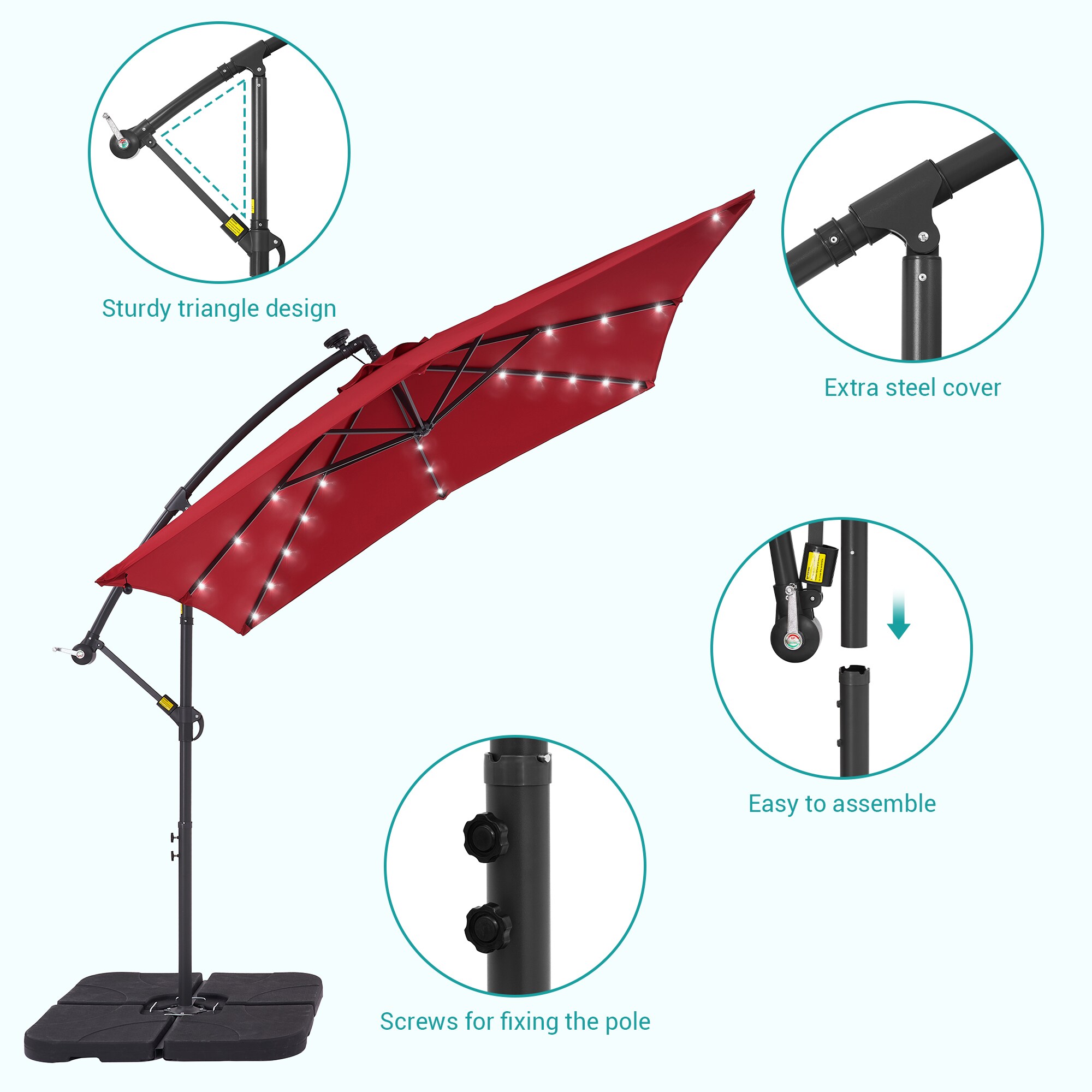 ACEGOSES LW-61RD Umbrellas-2 - View #7