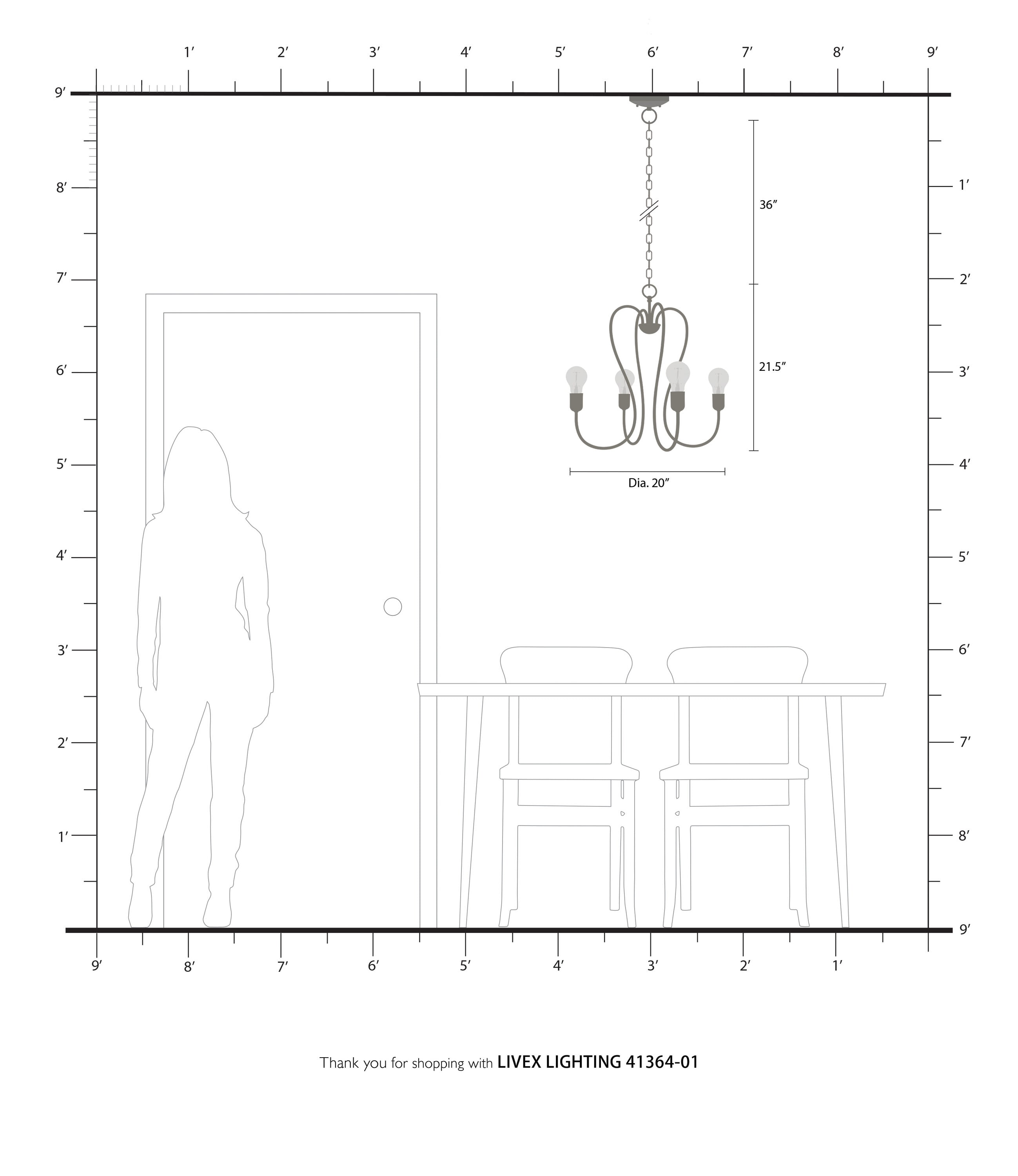 Livex Lighting 41364-01 b090015 - View #6