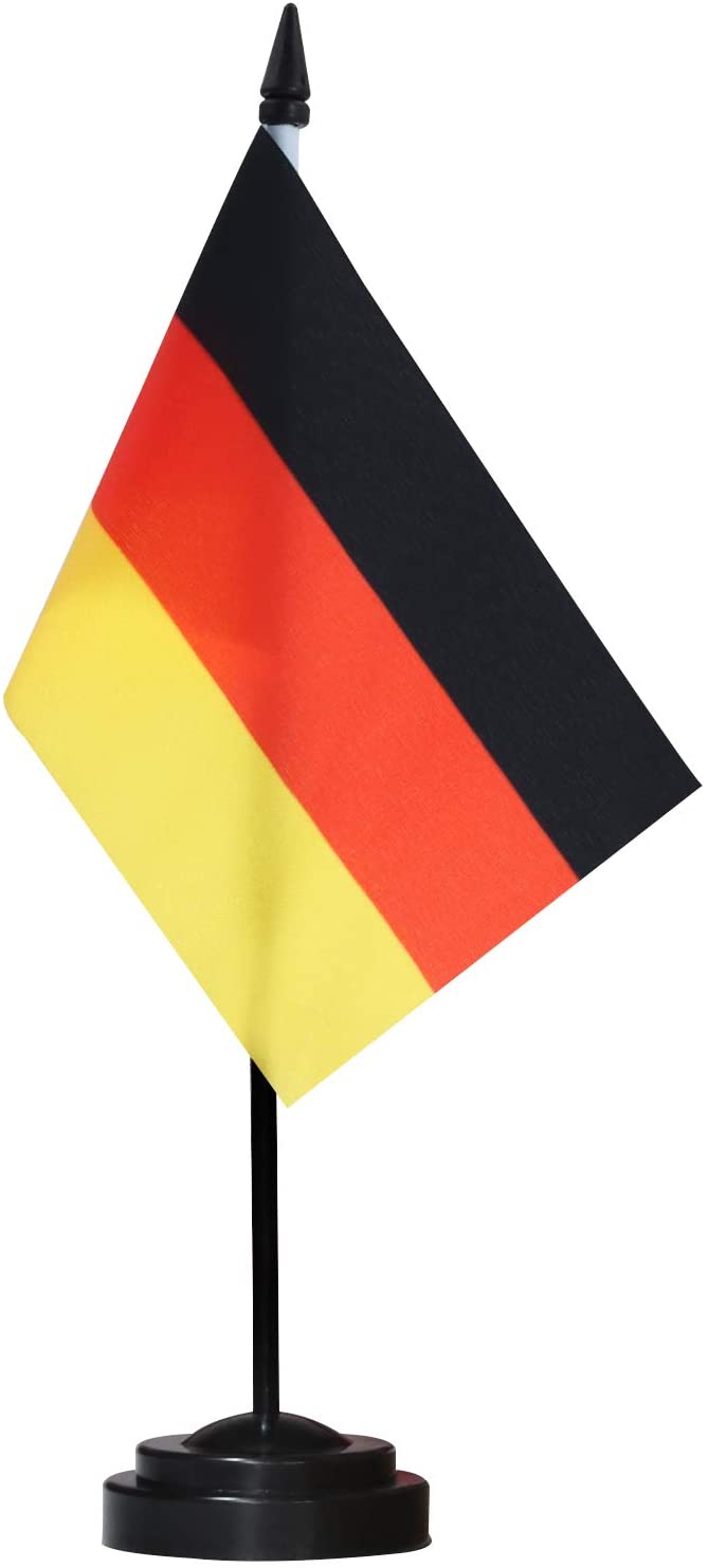 Anley Germany Desk Flag 0.5-ft W x 0.33-ft H International Flag at ...