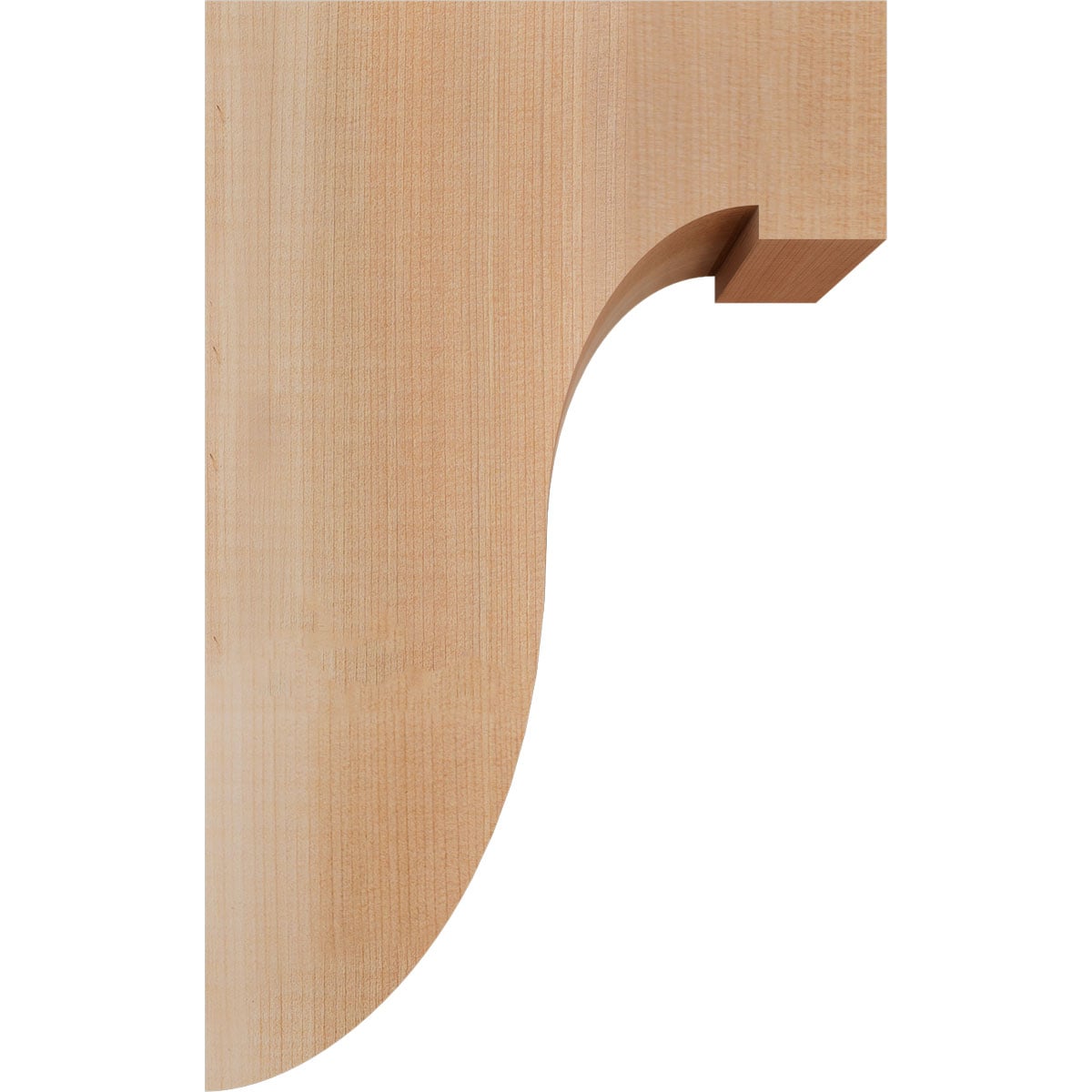 Ekena Millwork COR04X08X12DEL00SWR corbels - View #3