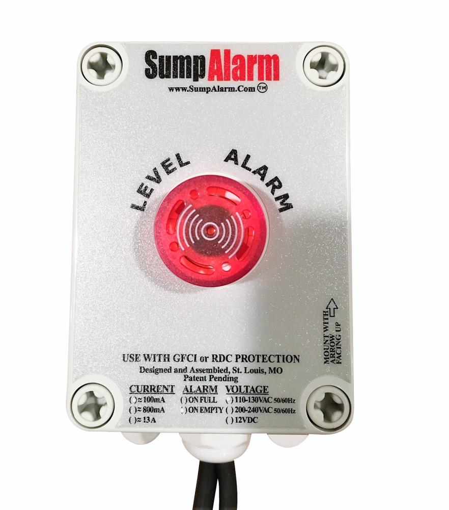 Septic and General Use SA-120V-3L-0. SumpWatch™ Outdoor Sump Pump Septic Alarm 