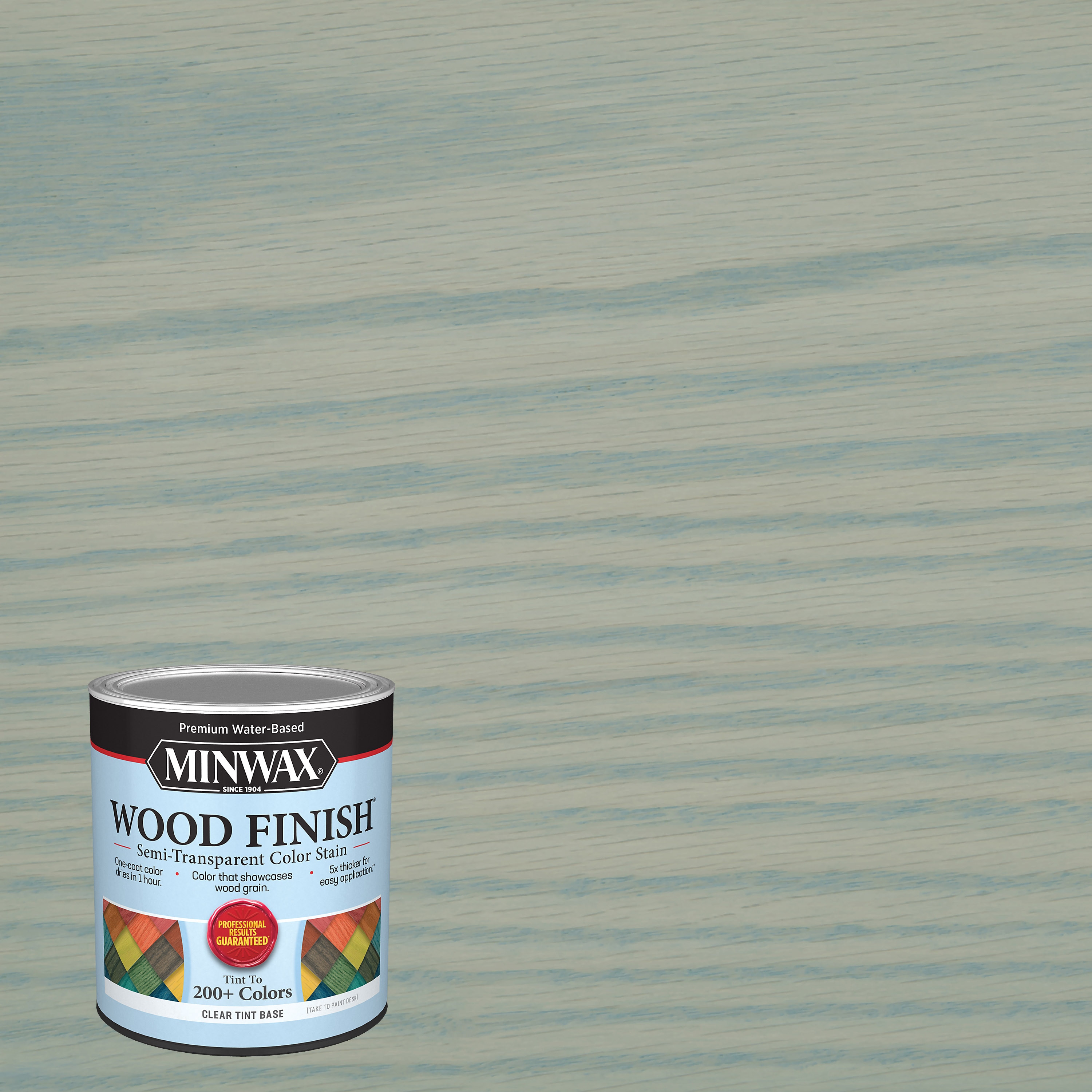 Minwax MW288-1658612 Wood Finish Water-based Vintage Blue MW288 Semi-transparent Interior Stain ( 1-quart )