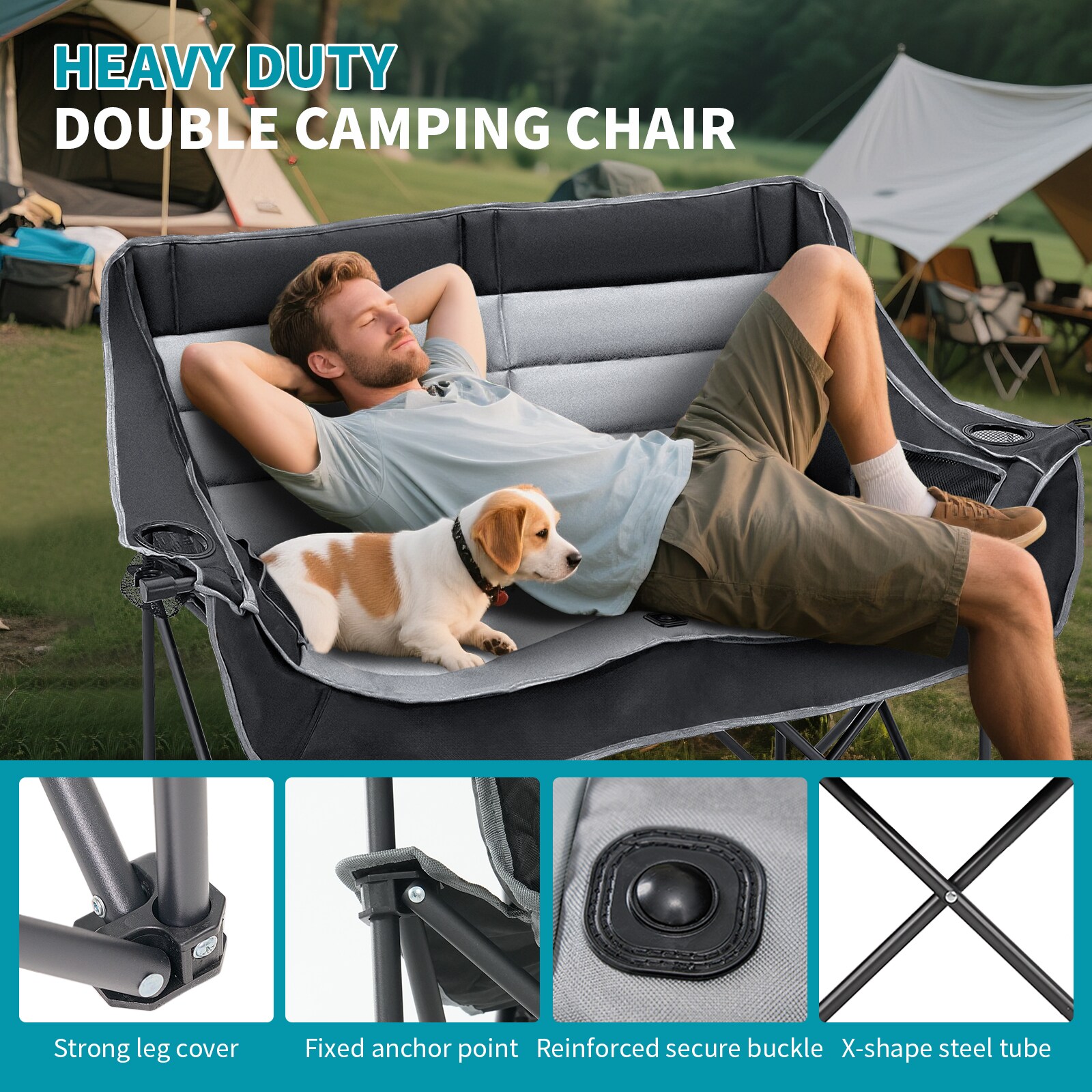 DOCRED SRY-16T-01-LS02 Beach-Camping-Chairs - View #6