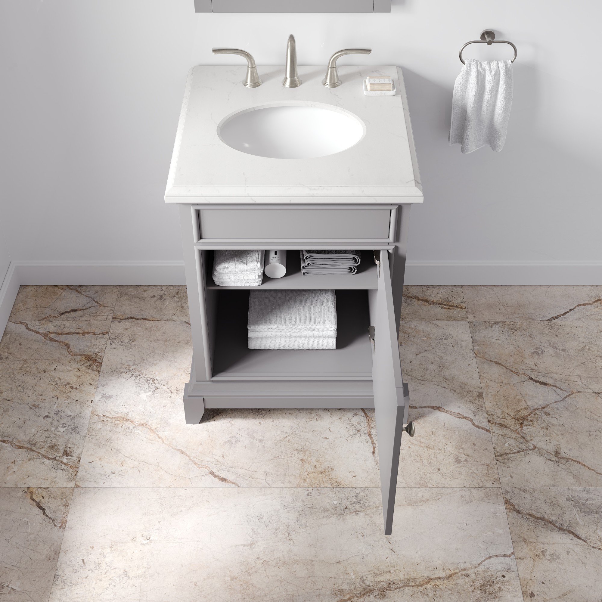 Eviva EVVN709-24GR Bath-Vanity-Combo - View #4