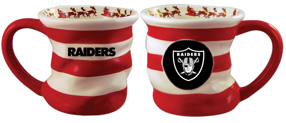 Official Oakland Las Vegas Raiders Black Coffee NFL 3D Sports Cup Mug