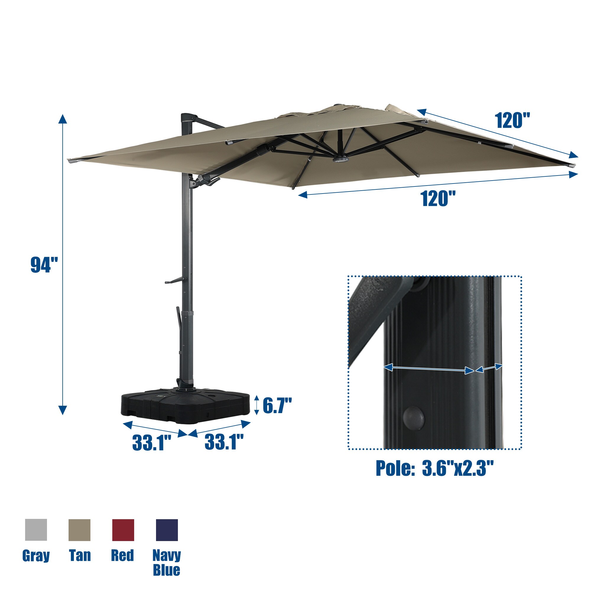 CASAINC WF-HW60901CF+ Umbrellas-2 - View #4