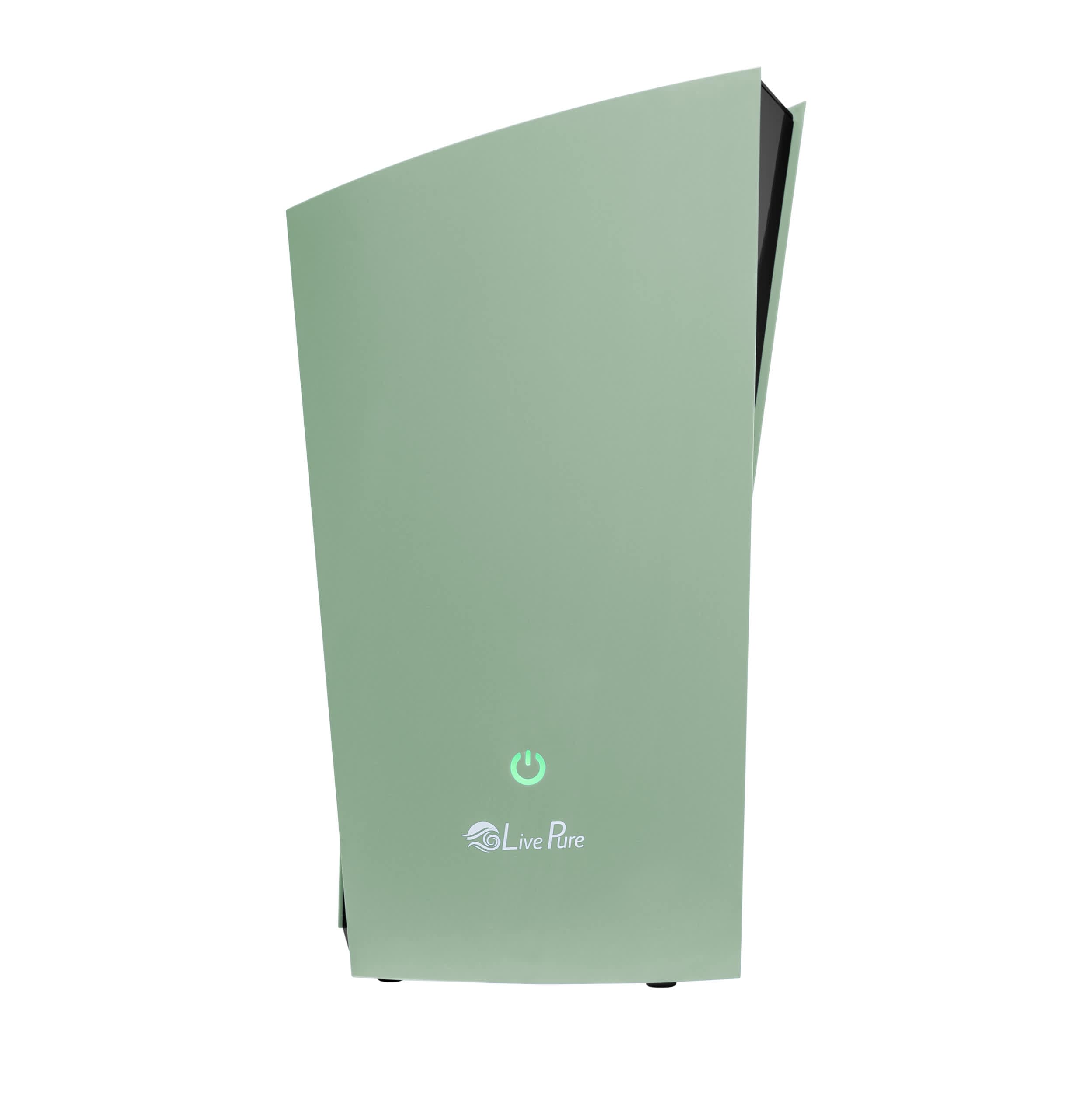 LivePure LP485HUM-SGE Ultrasonic Cool Mist Humidifier .58 Gal Capacity and Coverage up to  233 Sq. Ft. - Sage