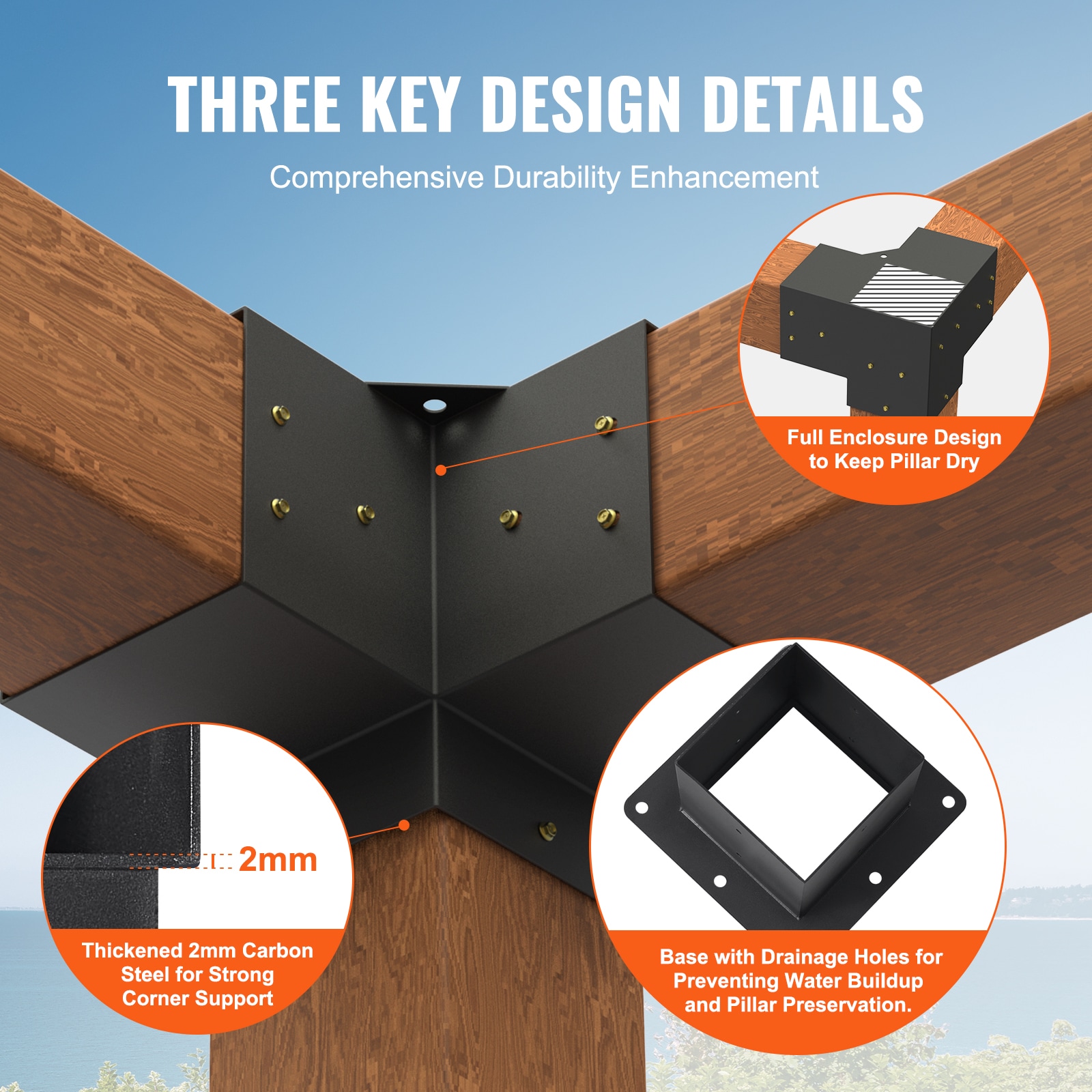 VEVOR SCLPJJTZST8P01015V0 Storage-Building-Accessories - View #3