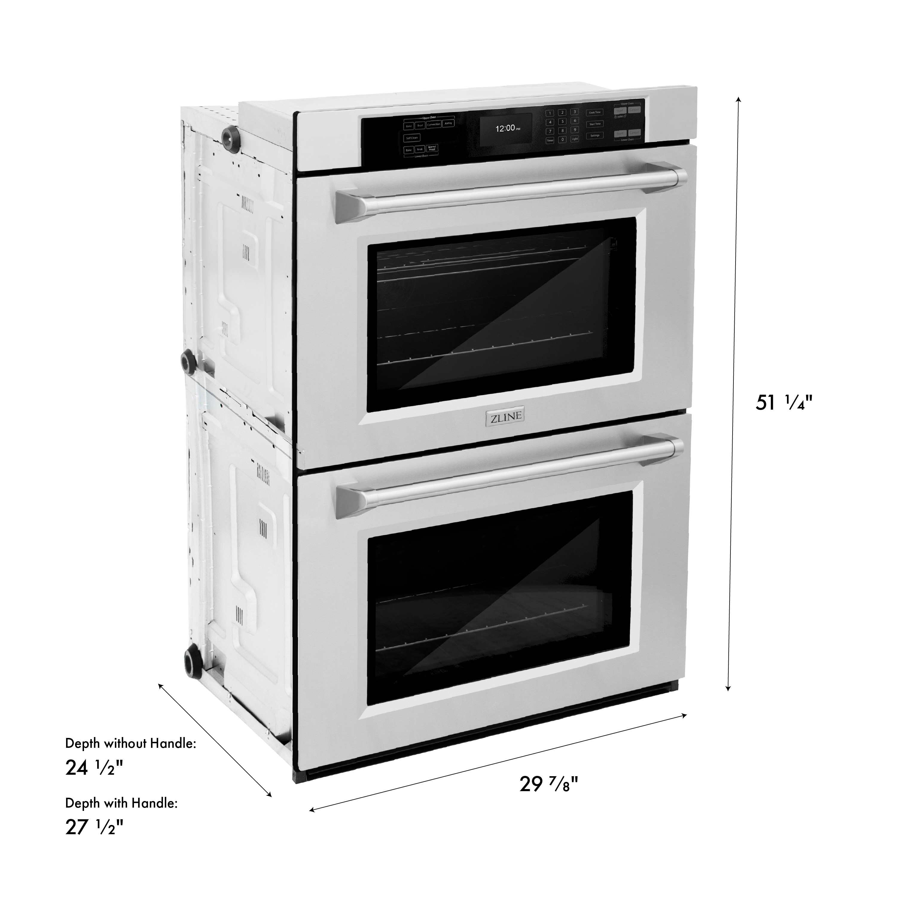 ZLINE KITCHEN & BATH WAD-30 Dwall-Elec-Oven - View #3