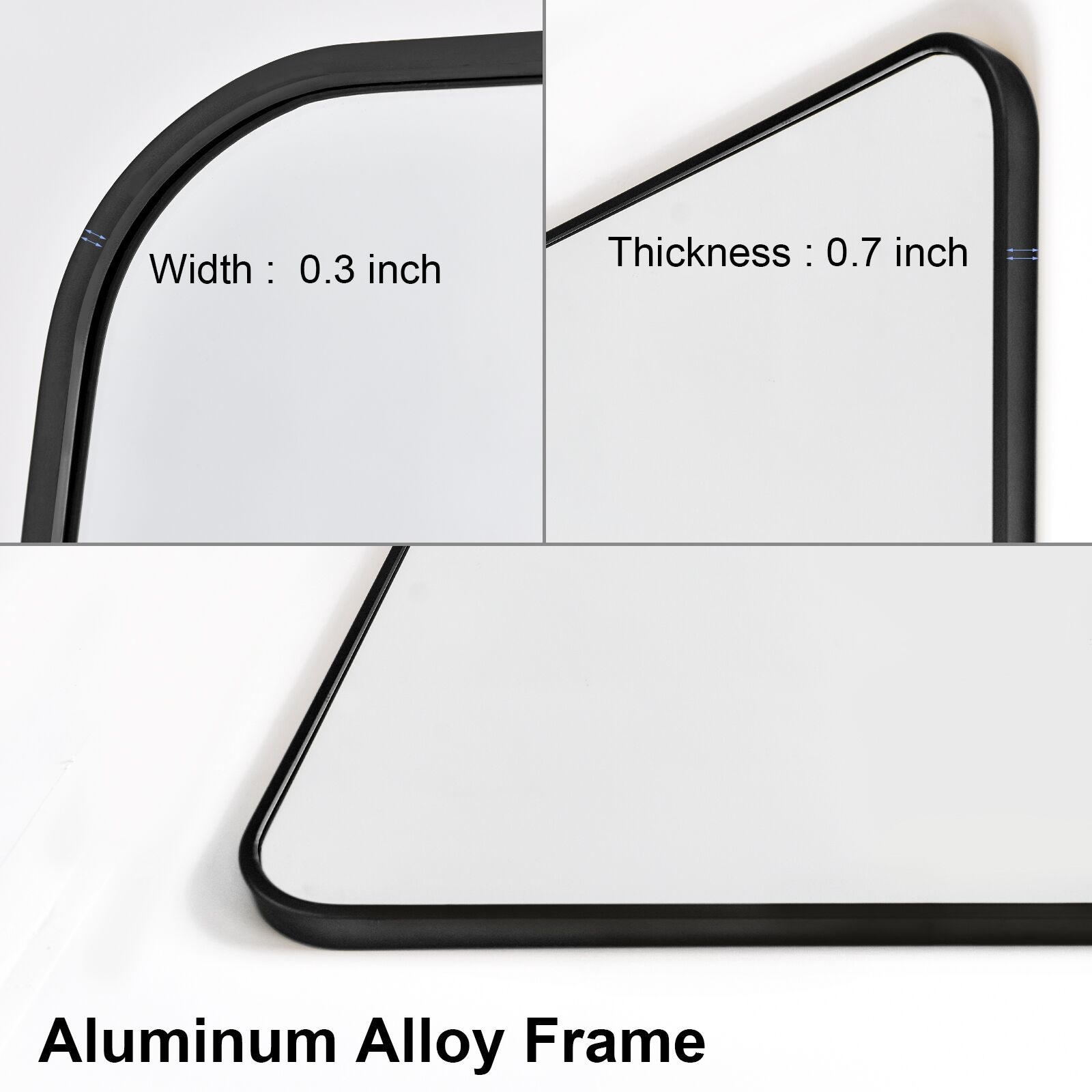 BEAUTYPEAK LS-YSJ-RE2436-B Decor-Mirrors - View #8