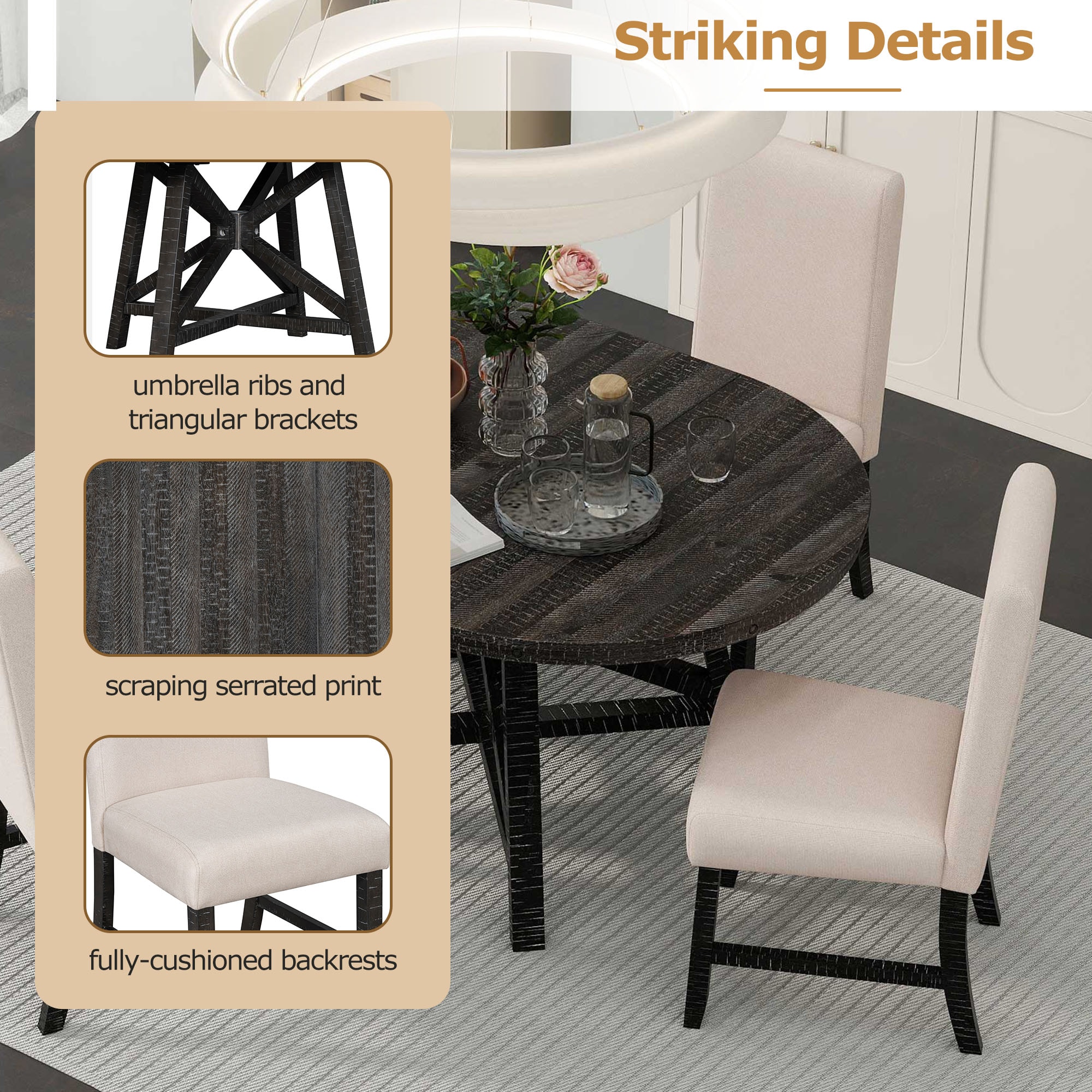Bayfeve BF-ST110D-IN Dining-Sets - View #8