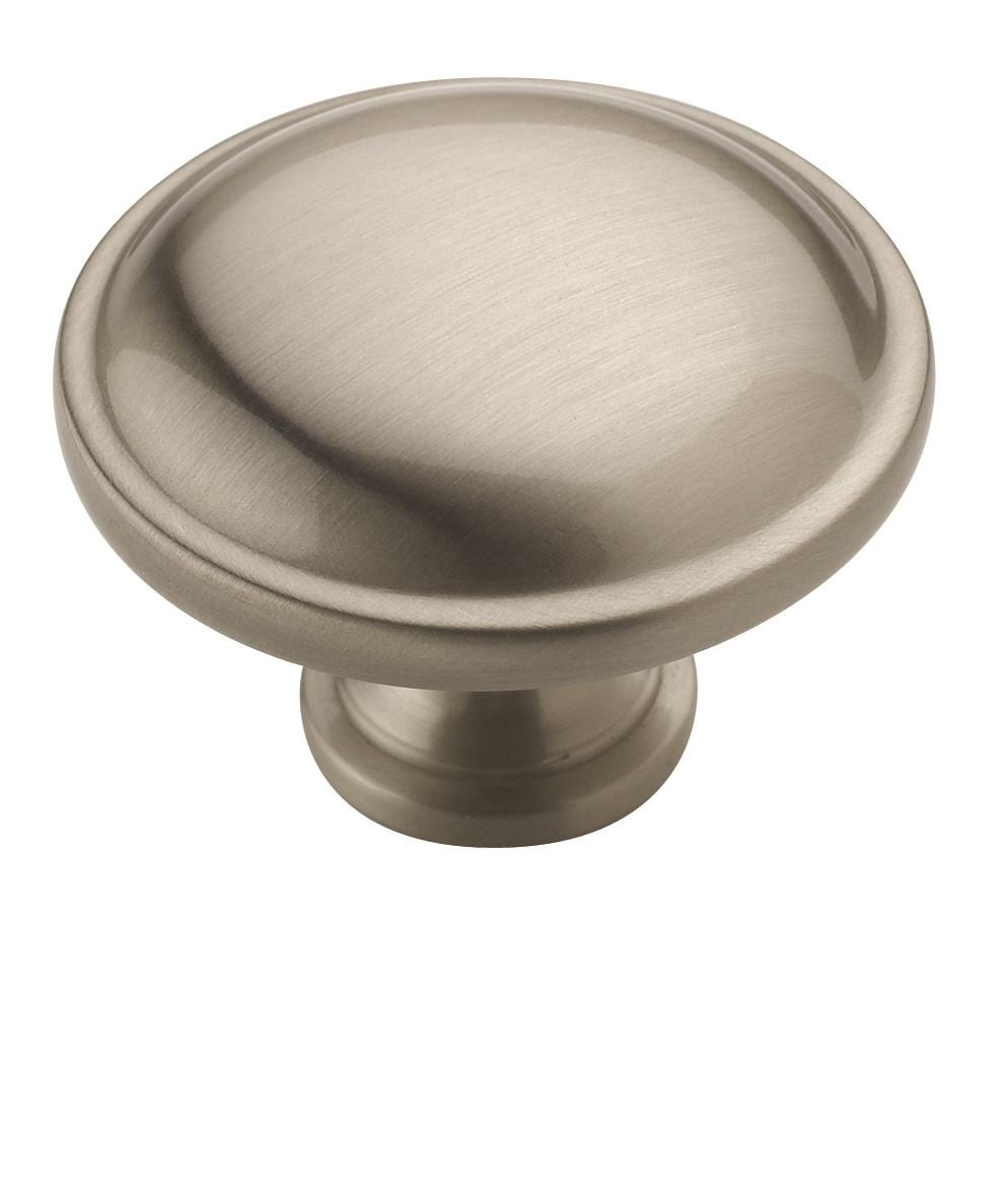 Amerock Everyday Heritage 1-1/4-in Satin Nickel Round Traditional ...