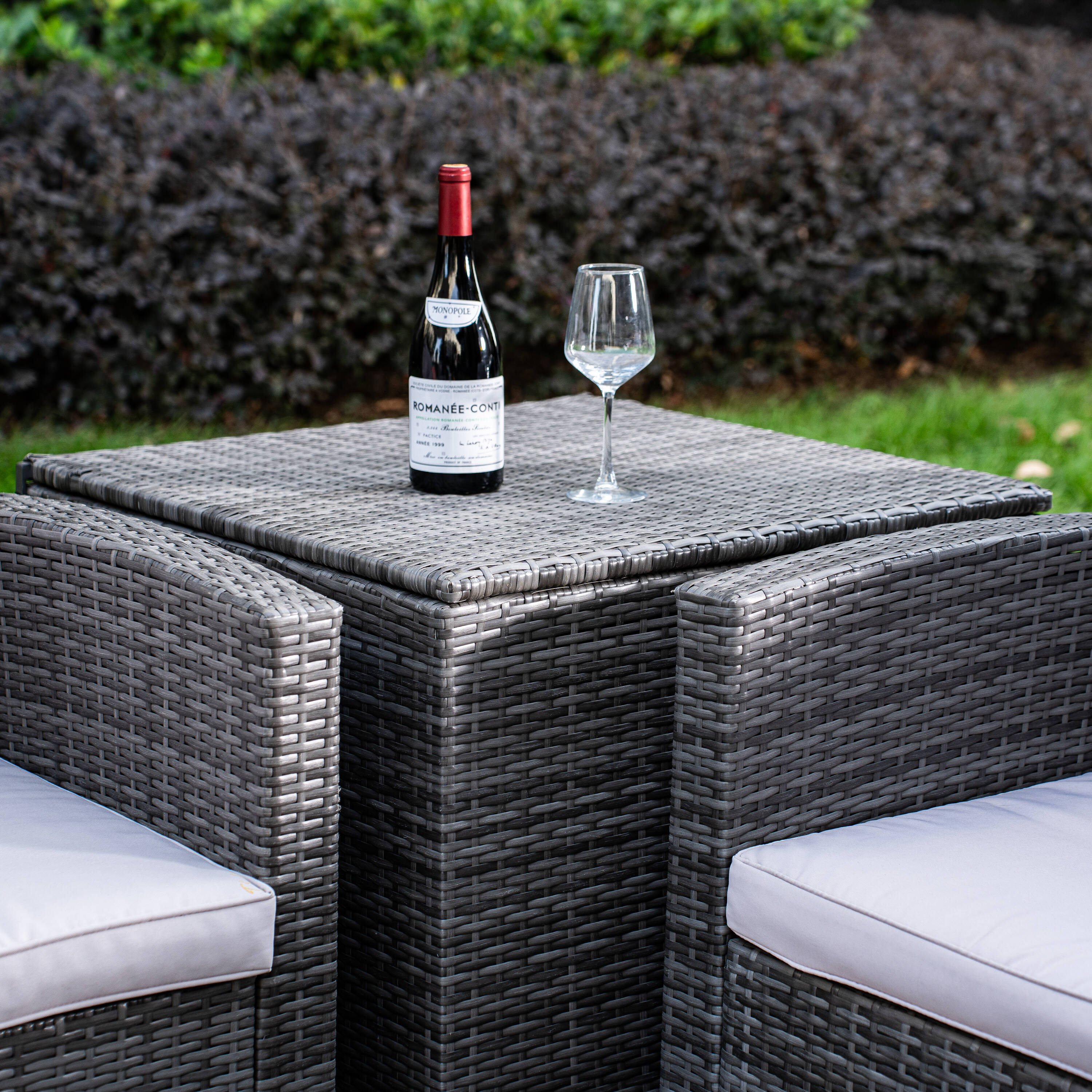Direct Wicker DWS-N1503-GRAY Patio-Conversation-Sets - View #9