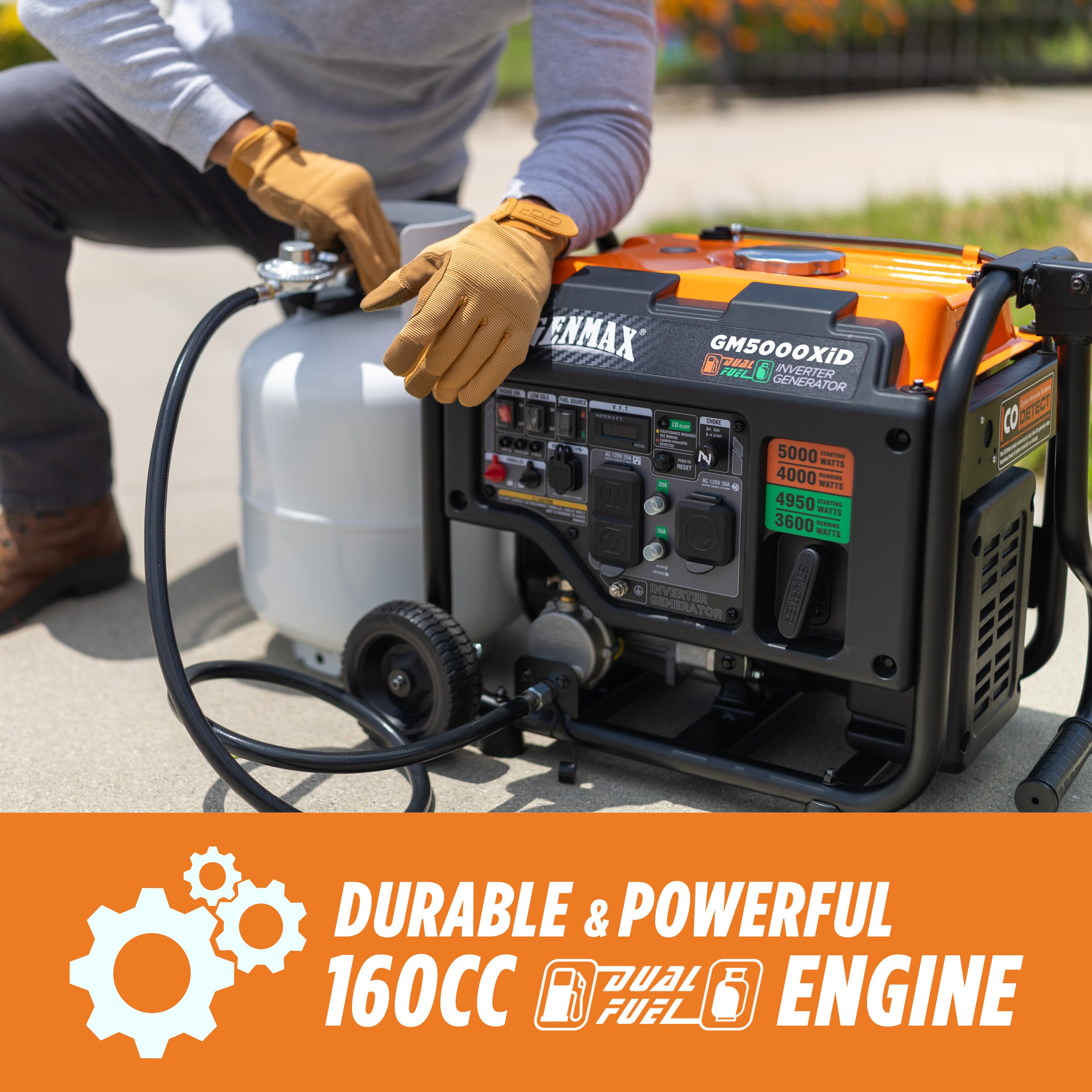 GENMAX GM5000XID Inverter-Generators - View #7