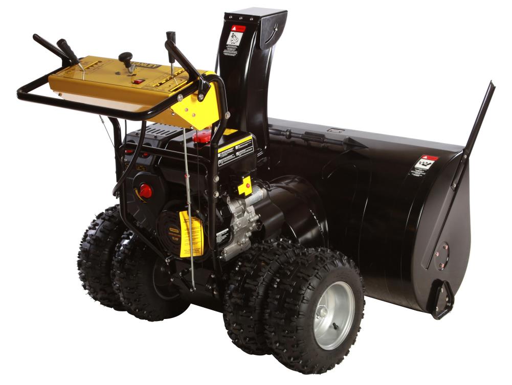 DEK 45SDM16 Commercial 45-in 420-cc Two-stage Self-propelled Gas Snow Blower with Push-button Electric Start; Headlight(s)