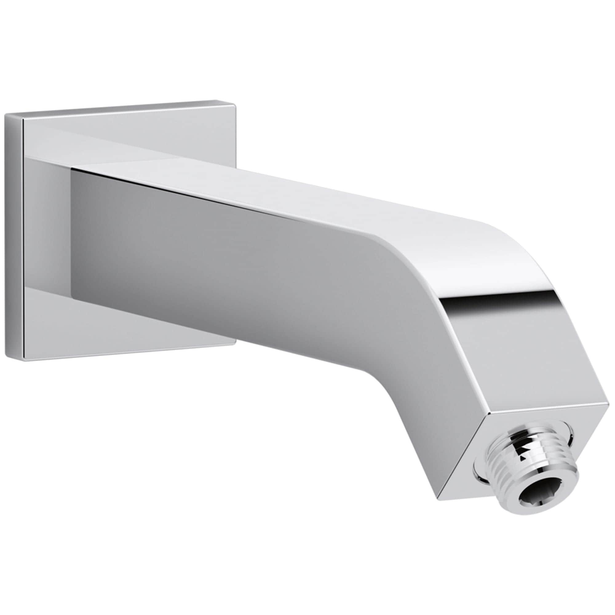 KOHLER 99690-CP Loure Polished Chrome 8.3125-in Universal Shower Shower arm mount