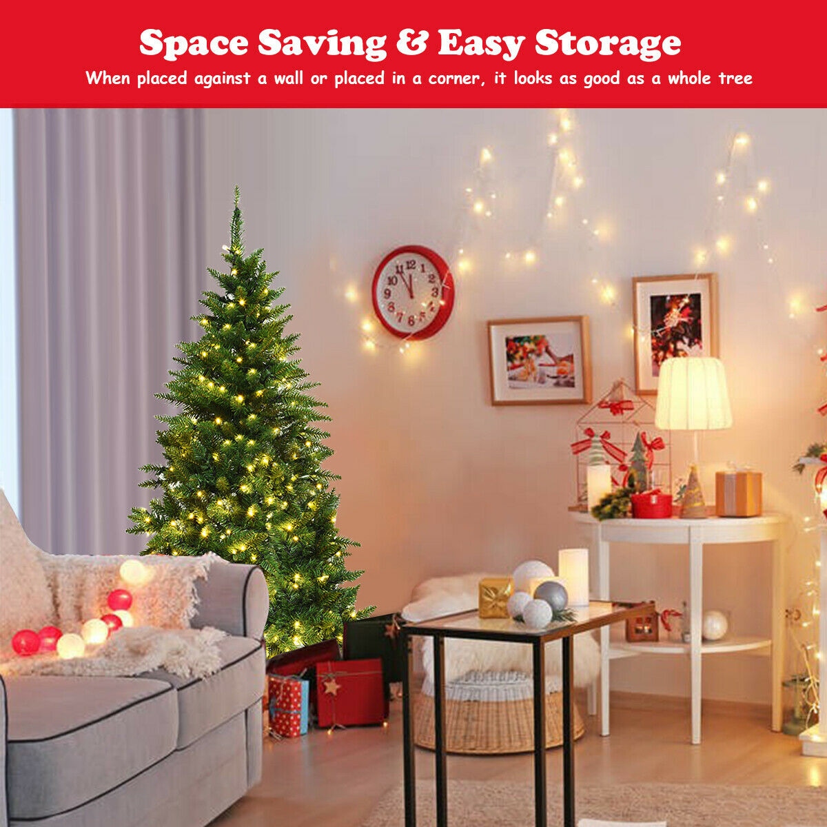 WELLFOR CM-HJY-22047 Artificial-Christmas-Trees - View #8