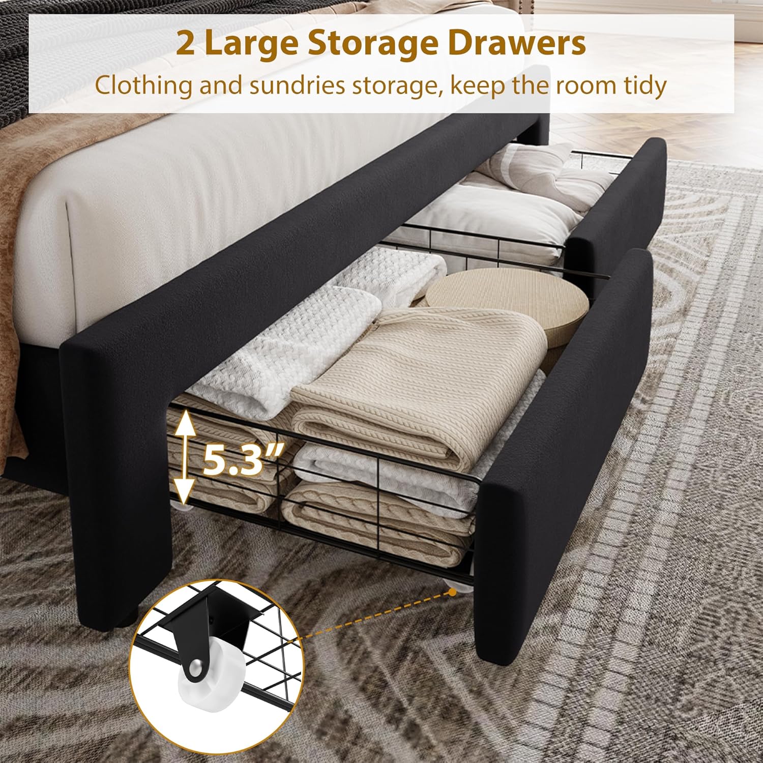 Qeetex LHF-BED-PHK-33FXJRF6 beds - View #5