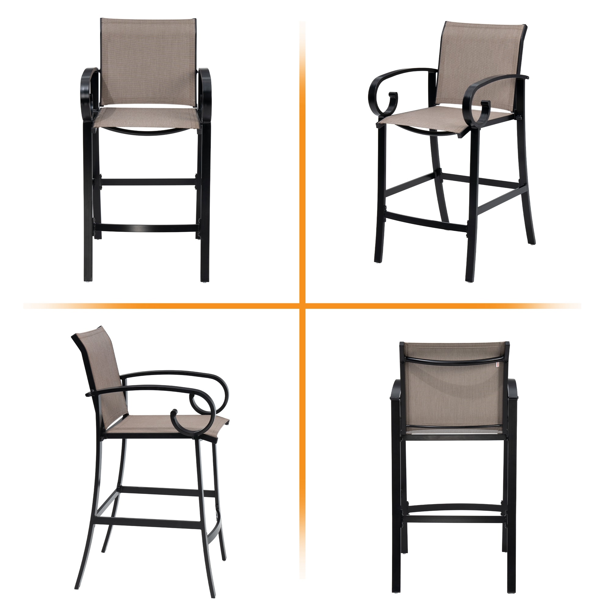 Crestlive Products CL-ST015ASH-2 stools - View #5