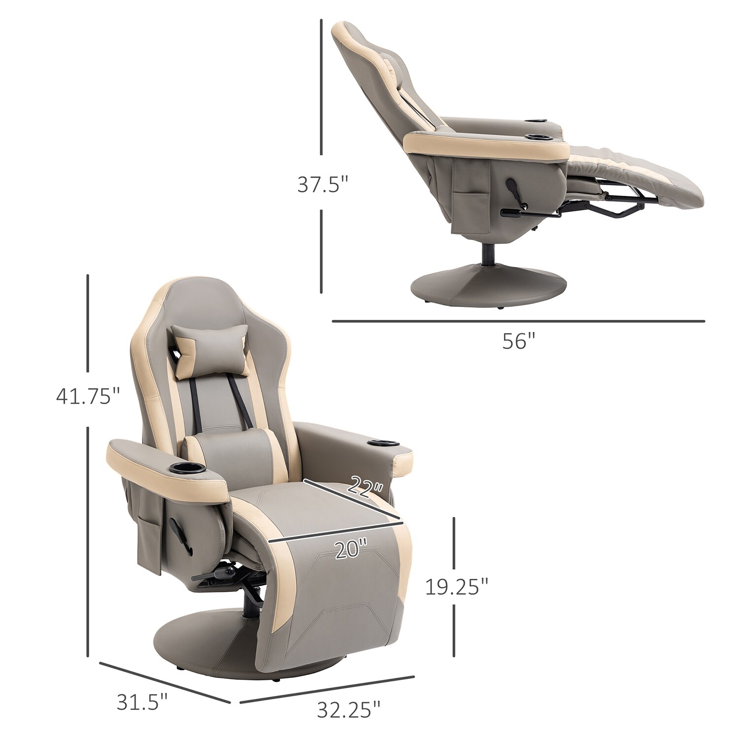 GZMR GZ-W2264 Office-Chairs - View #9