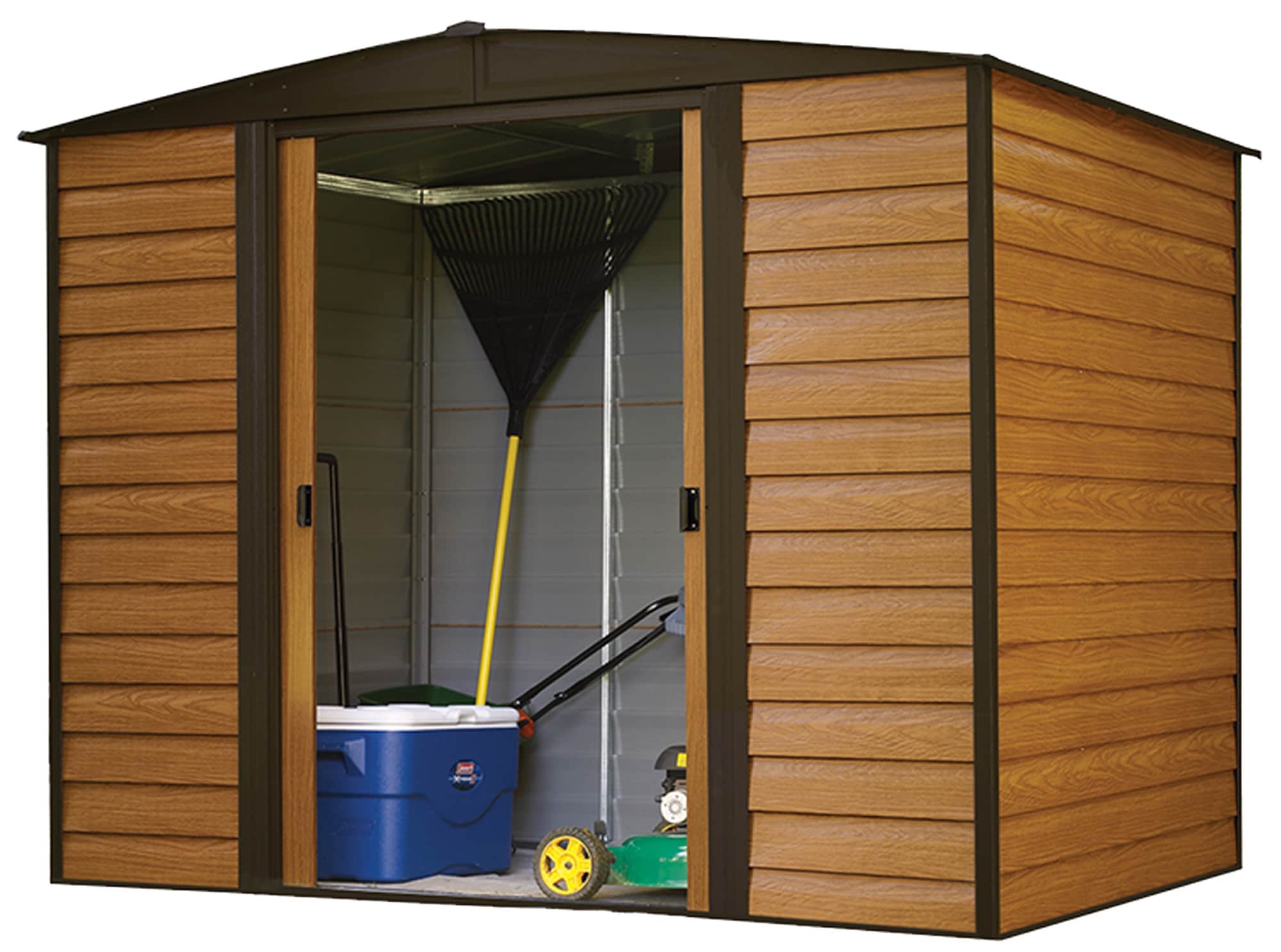 Arrow WR86 Metal-Storage-Buildings-Sheds - View #10