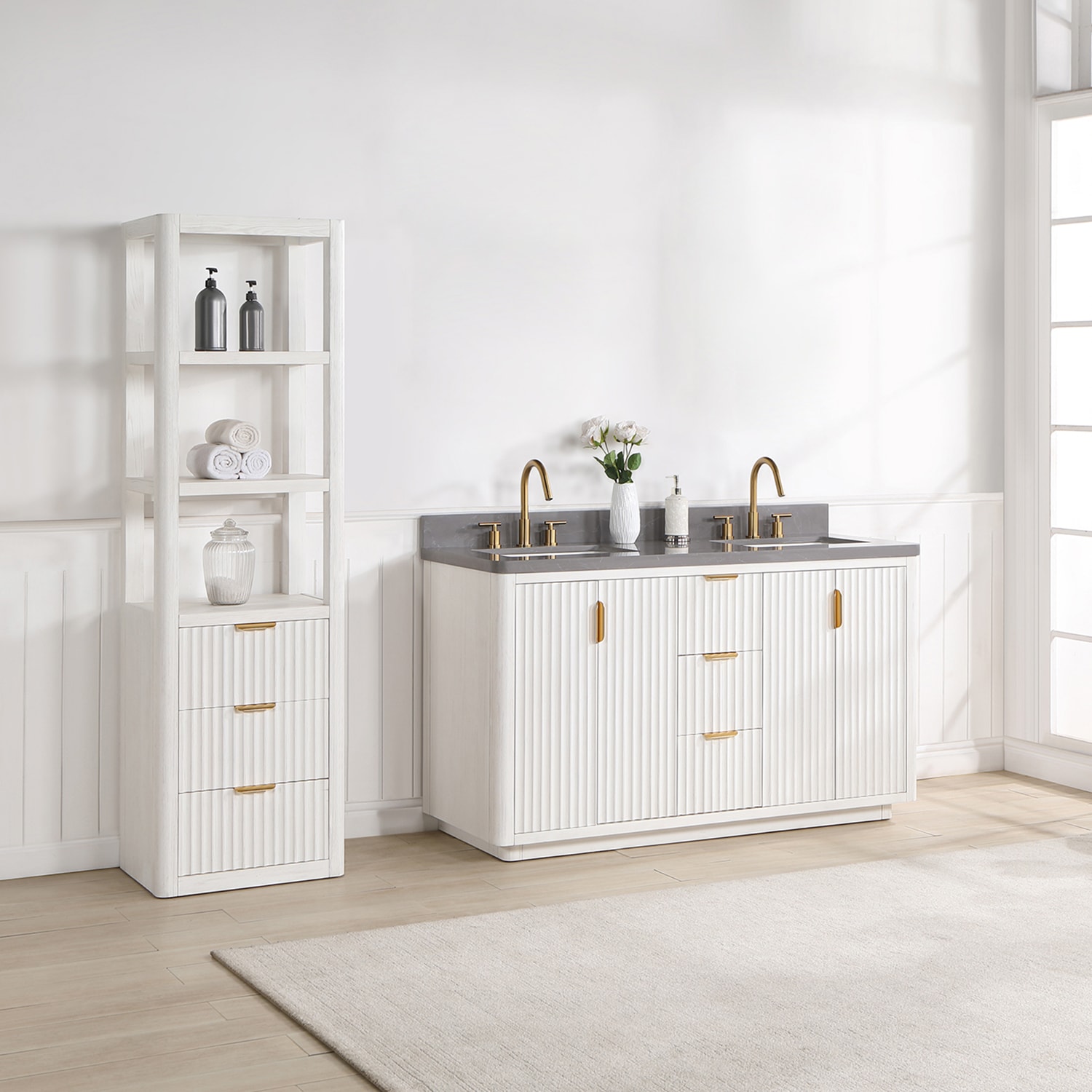 Vinnova 704160M-FW-RG-NM Bath-Vanity-Combo - View #4