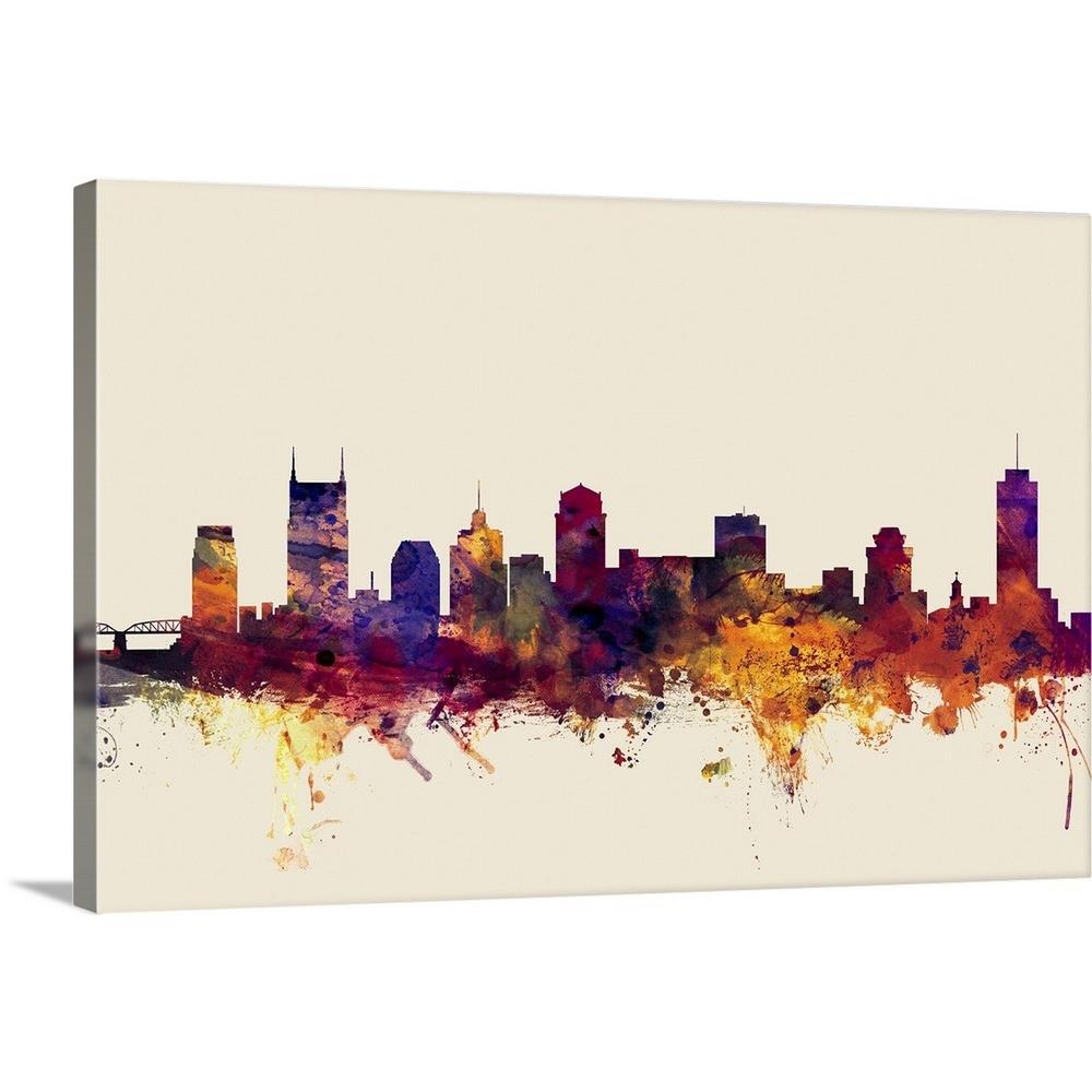 GreatBigCanvas 2448249-24-36X24 24-in H x 36-in W Abstract Print on Canvas