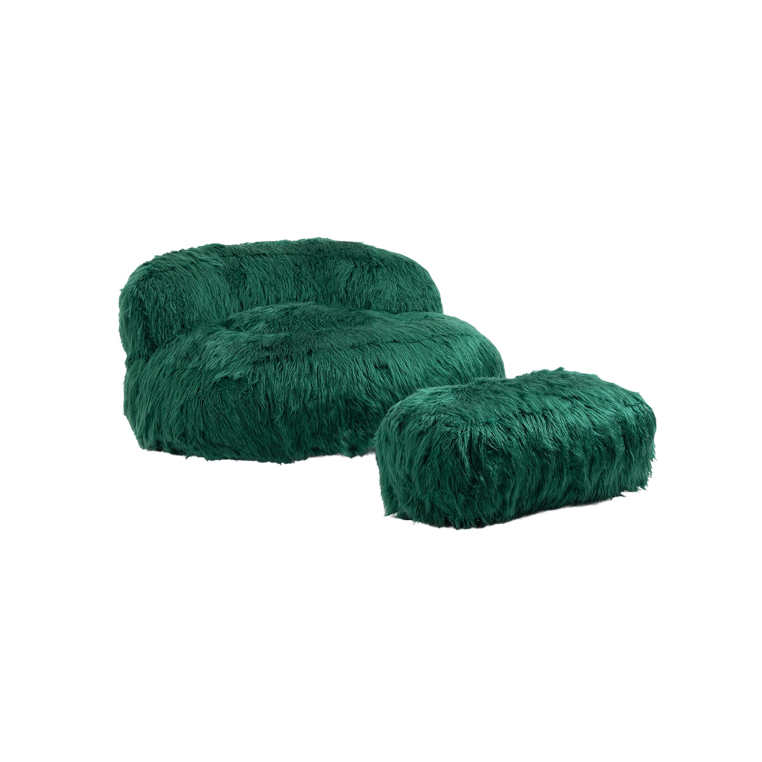Bybafun YA6100042 Farmhouse Emerald Accent Chair