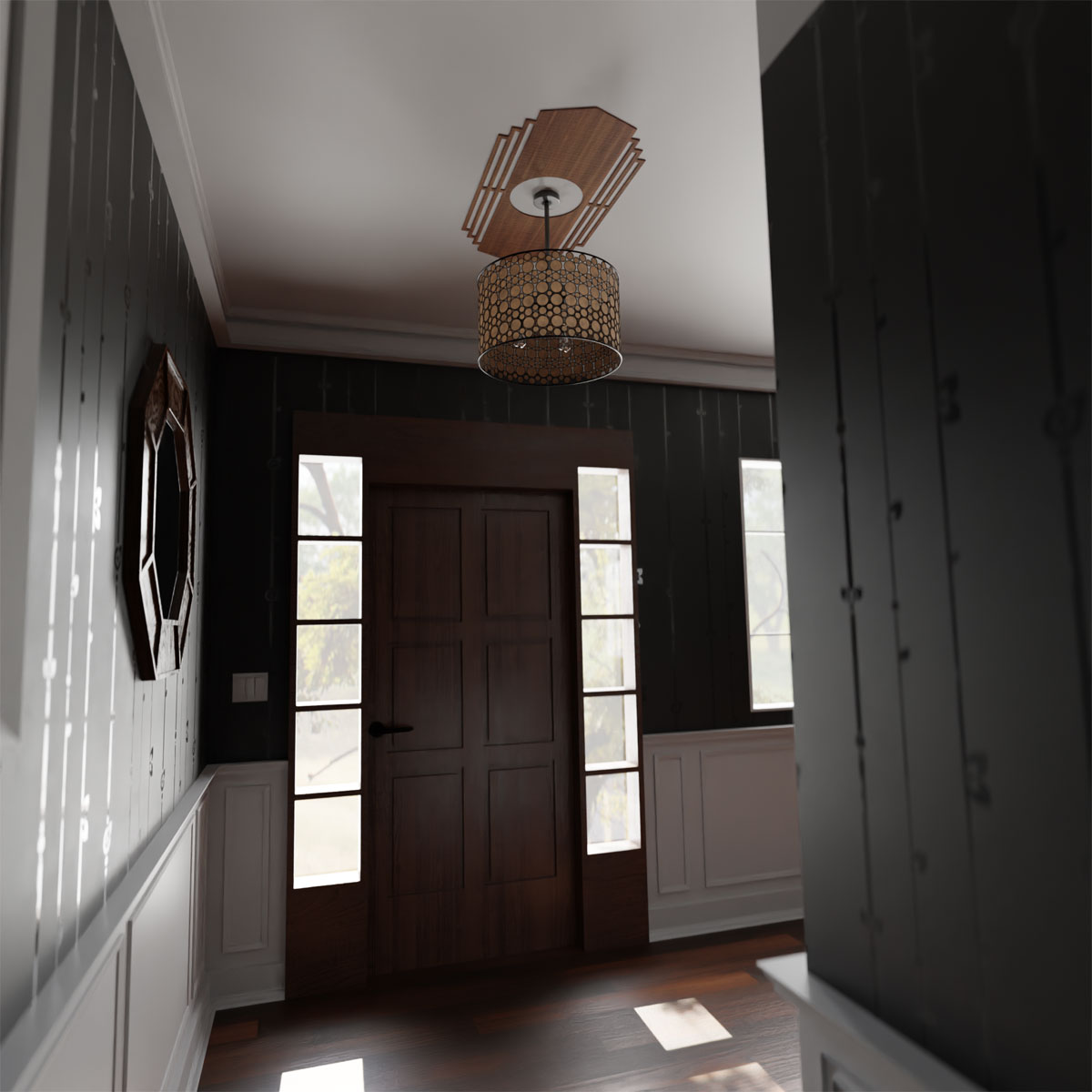 Ekena Millwork CMWP18X09X0250CSWA Ceiling-Medallions - View #5