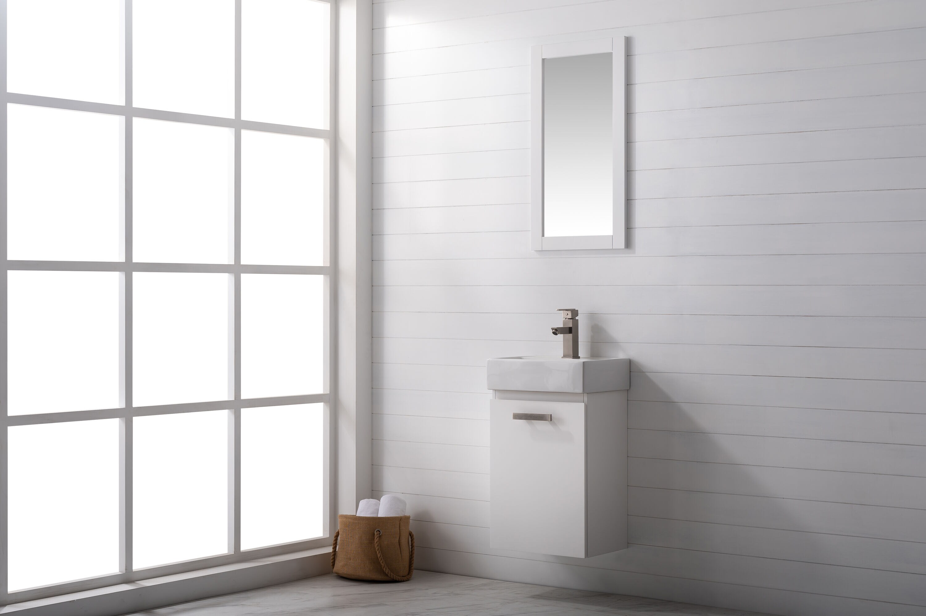 Design Element LS03-17-WT Bath-Vanity-Combo - View #9