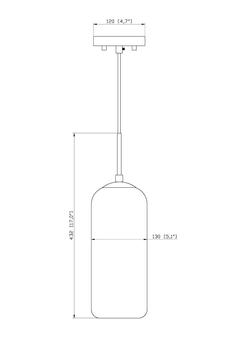 Monty 17" Brushed Nickel and Glass LED Pendant Light