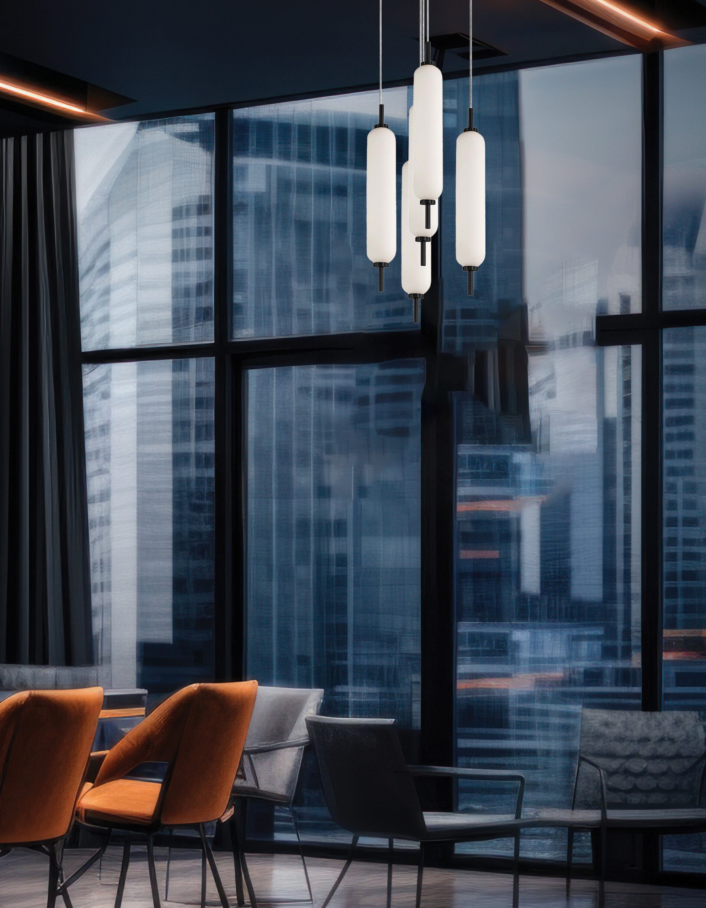 Dainolite TYA-1250LEDP-MB Pendant-Lights - View #2