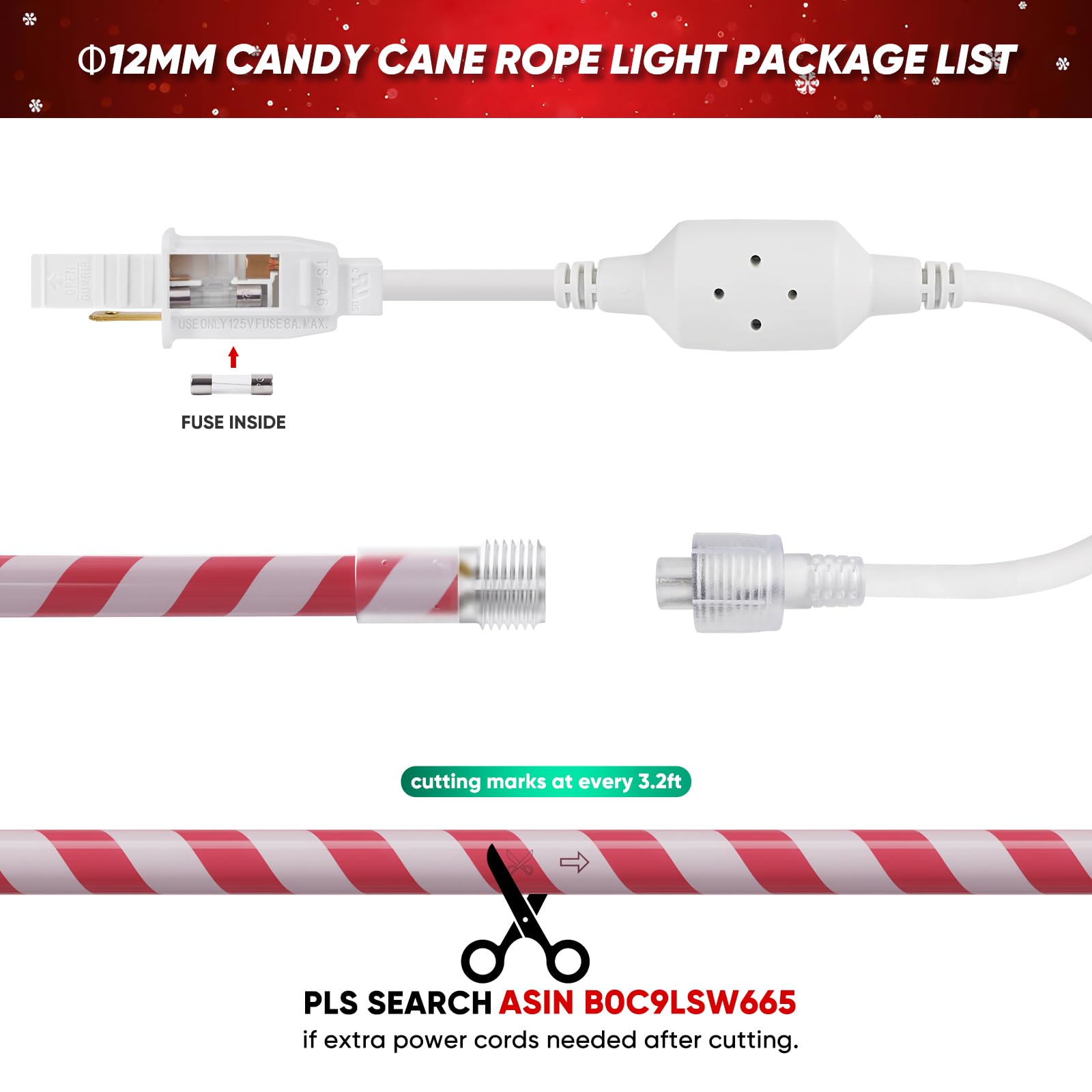AOIZGMY LAZ0821Z263 Rope-Lights - View #4