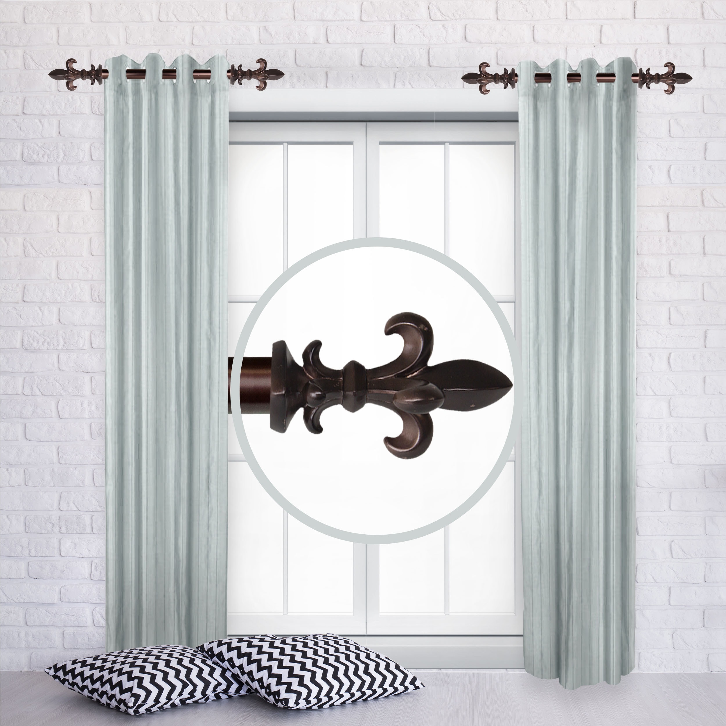 Hart & Harlow LO-SIDE100-45-9 Curtain-Rods - View #4
