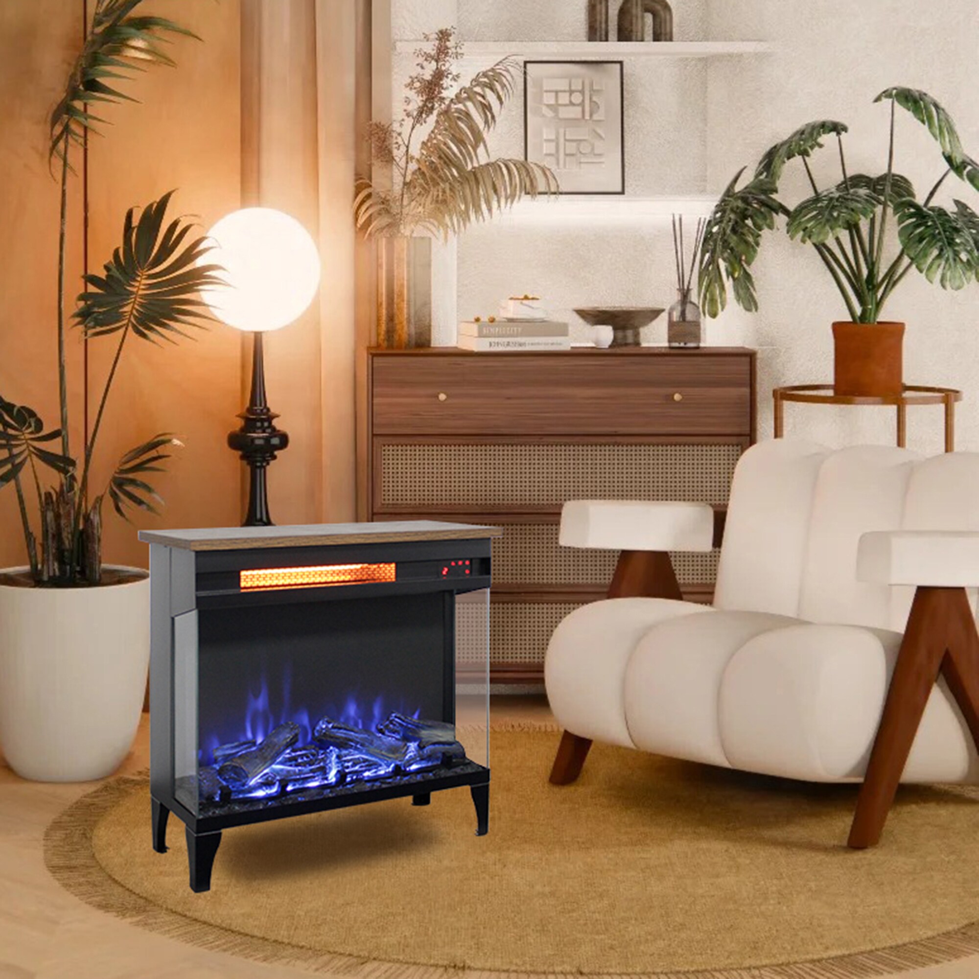 SINOFURN SYC070070BK Electric-Fireplaces - View #11