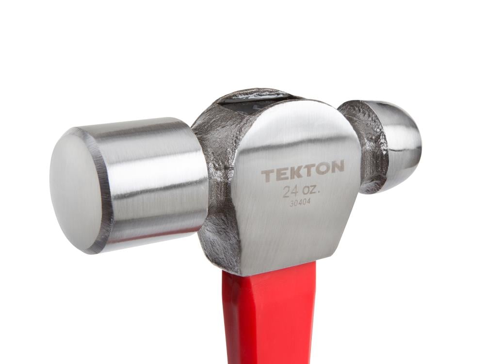 TEKTON 24-oz Smooth Face Head Ball Peen Hammer At Lowes.com