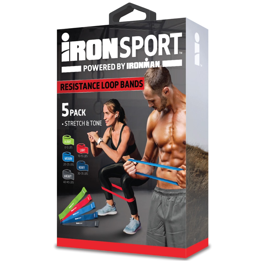 Resistance Band Exercise Sport Fitness Training Gym Yoga Light BOX OF 10 
