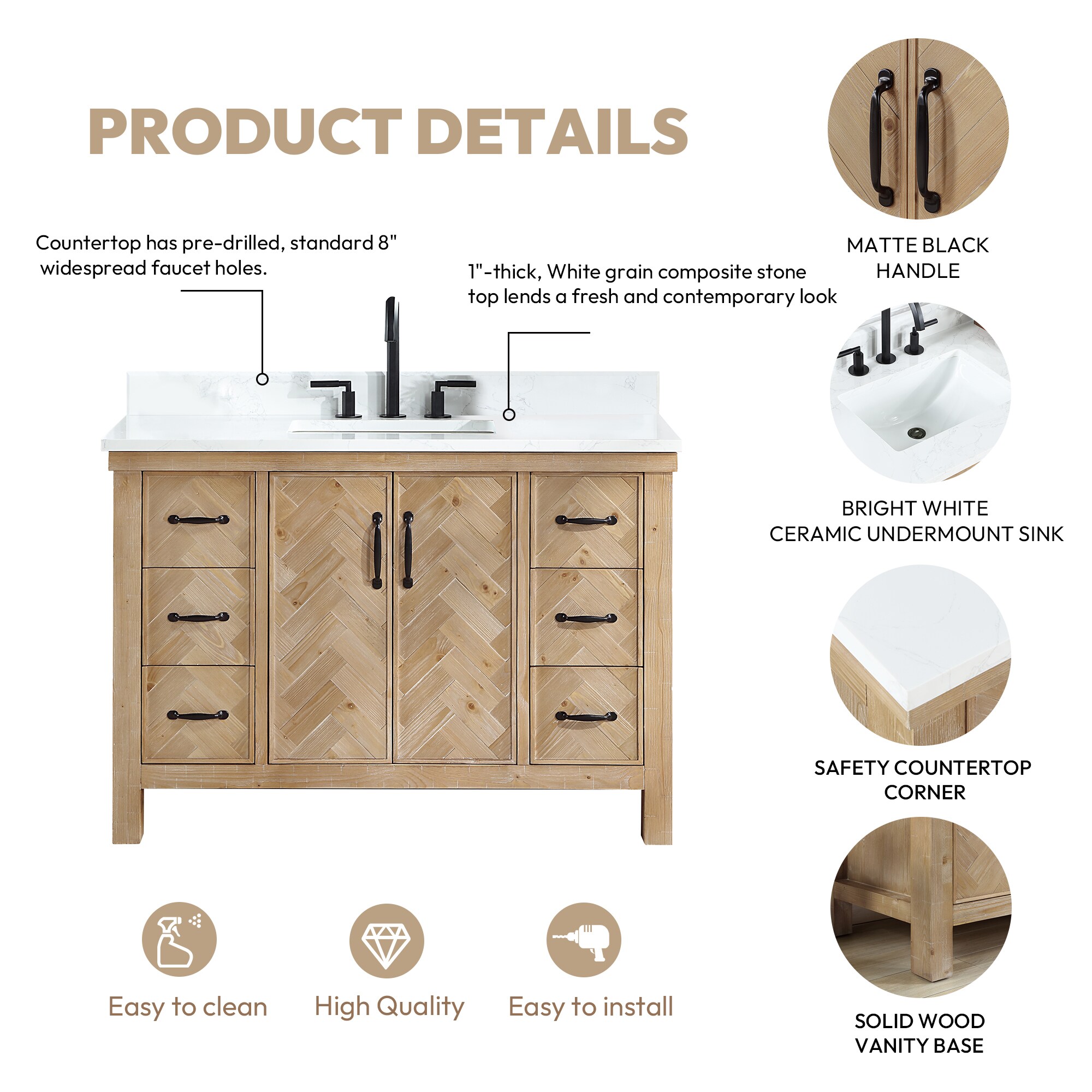 Vinnova 706848-AR-GW-NM Bath-Vanity-Combo - View #17