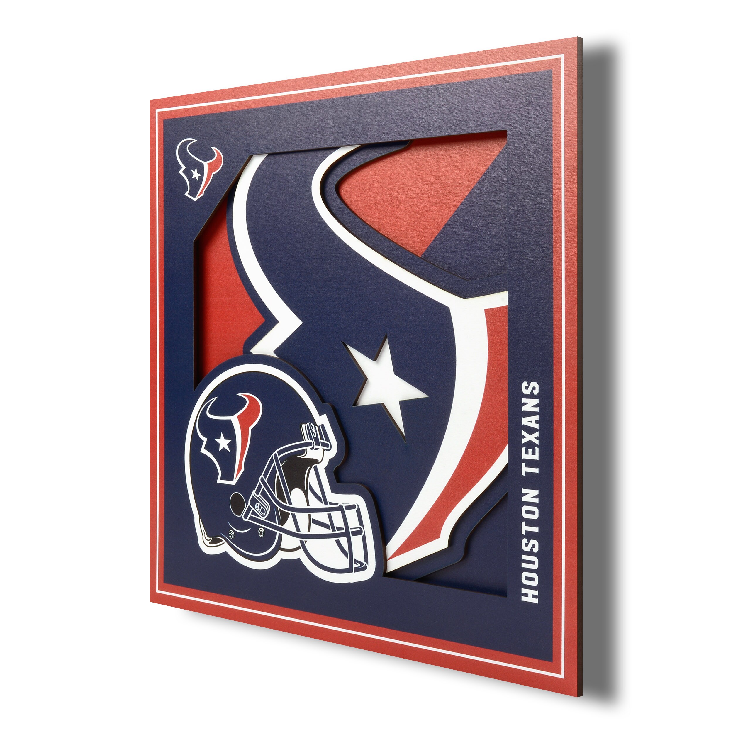 YouTheFan NFL Tennessee Titans 3D Logo Series Wall Art - 12x12