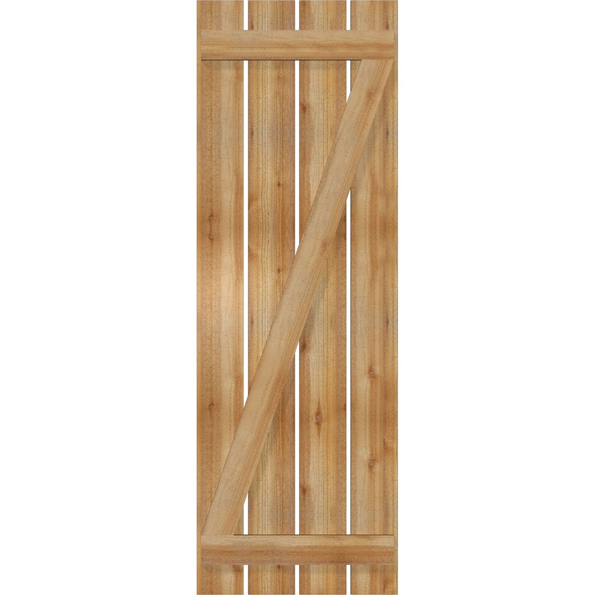 Ekena Millwork RBS06Z23X068RWR Exterior-Shutters - View #5